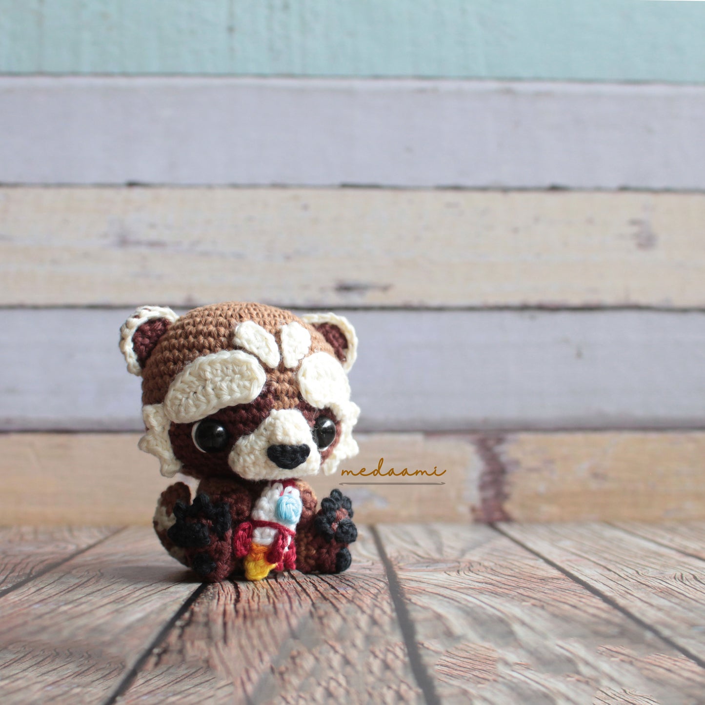 Baby Rocket Raccoon Amigurumi Pattern