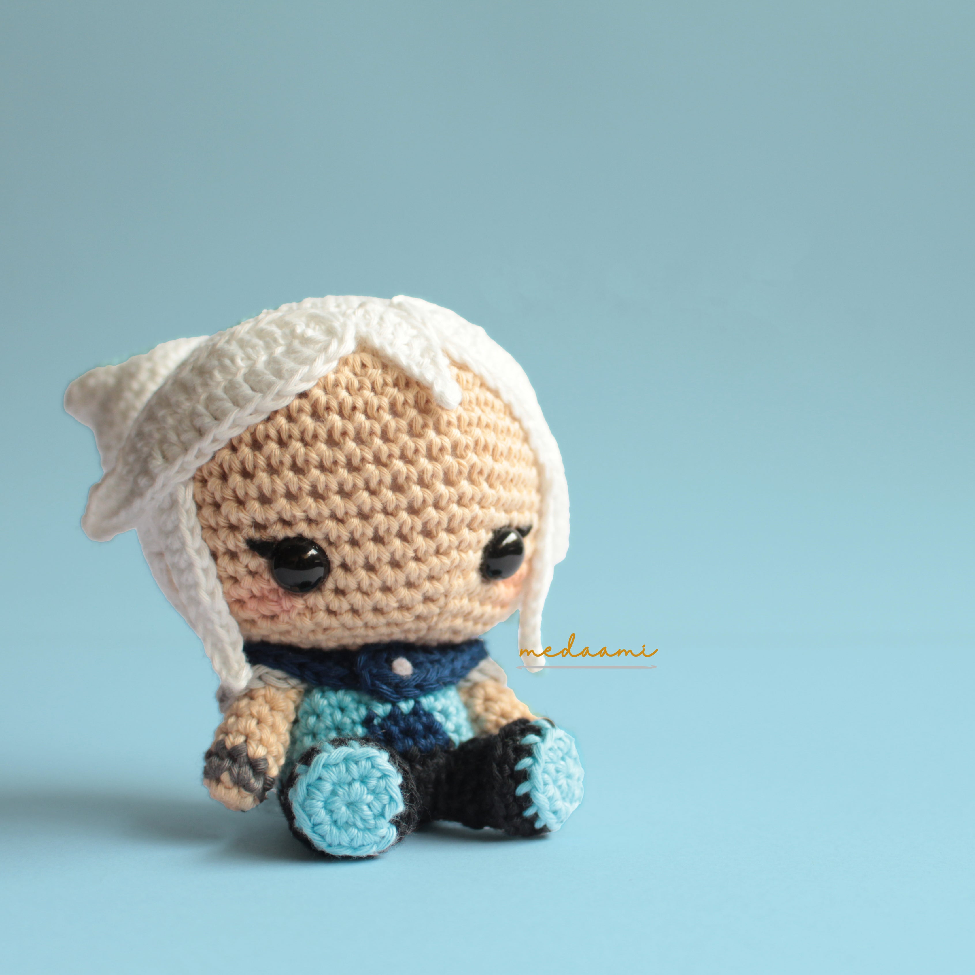 Jett Valorant Agent Amigurumi Crochet Doll Pattern Medaami Patterns