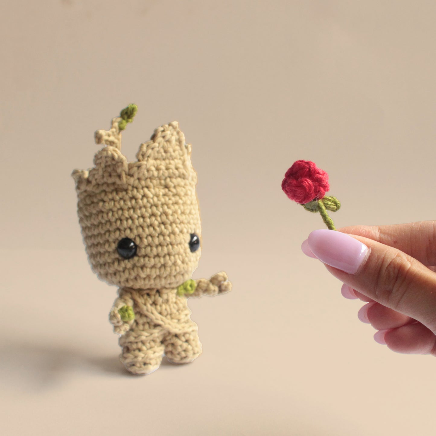Baby Groot Amigurumi Pattern