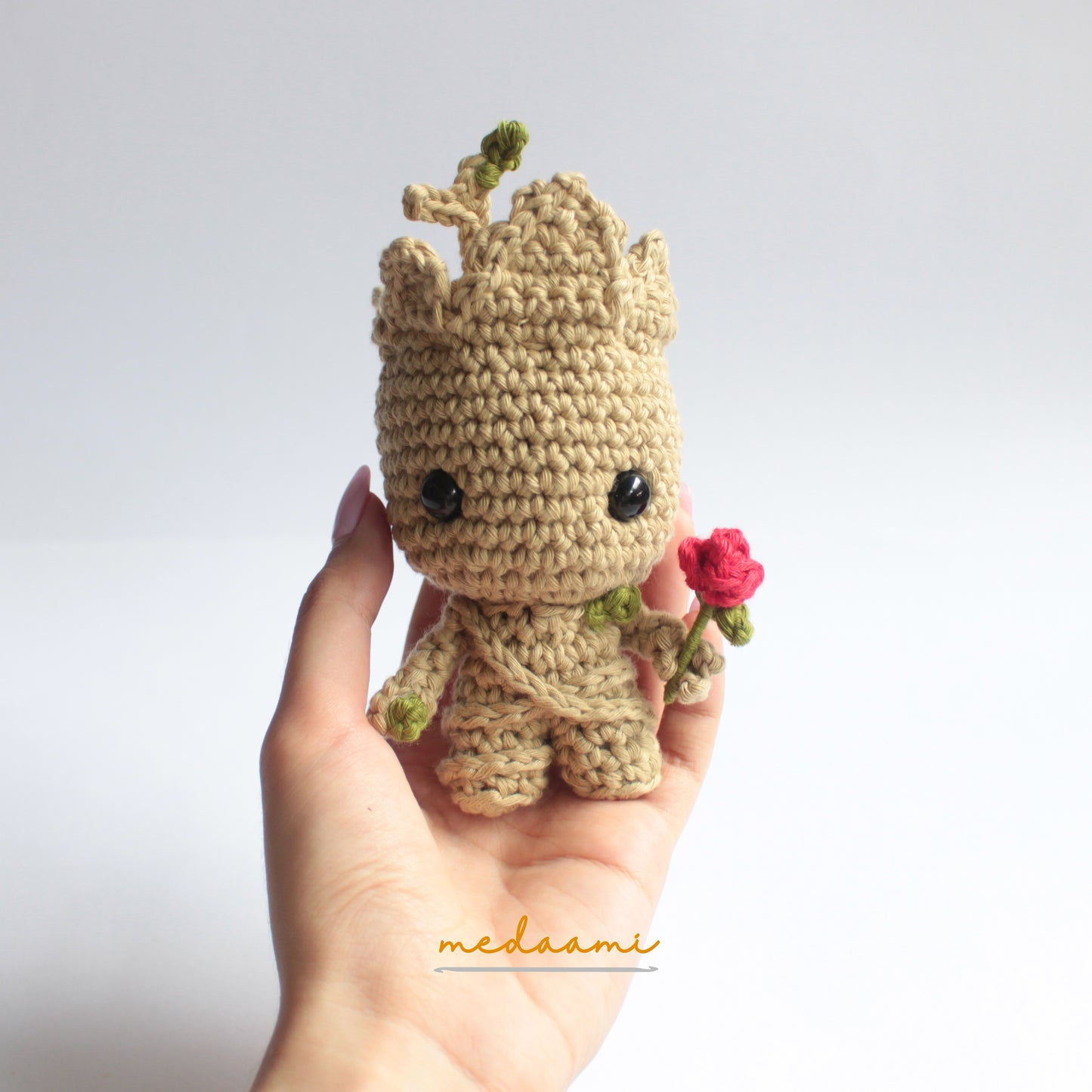 Baby Groot Amigurumi Pattern