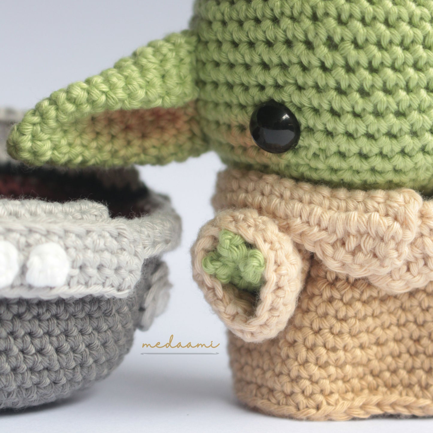 Baby Yoda / Grogu with Pod Amigurumi Pattern