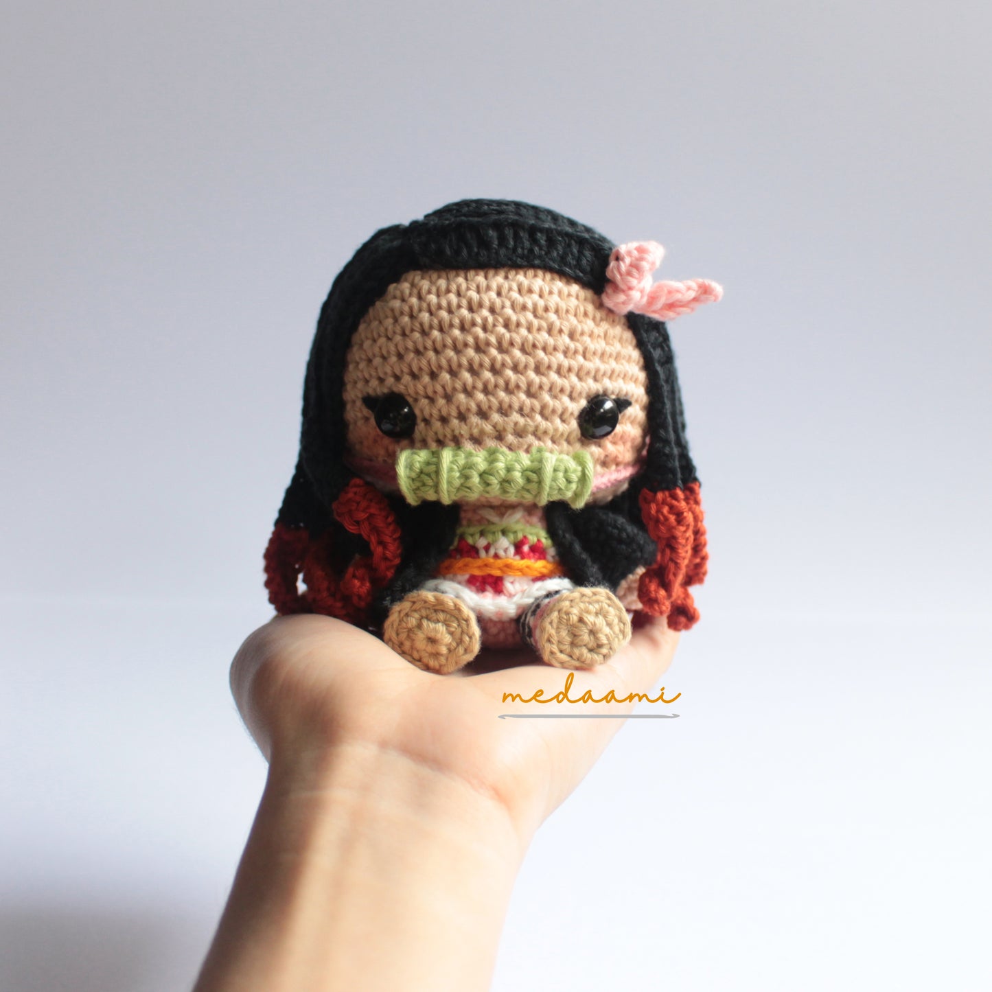 Nezuko Demon Slayer Amigurumi Pattern