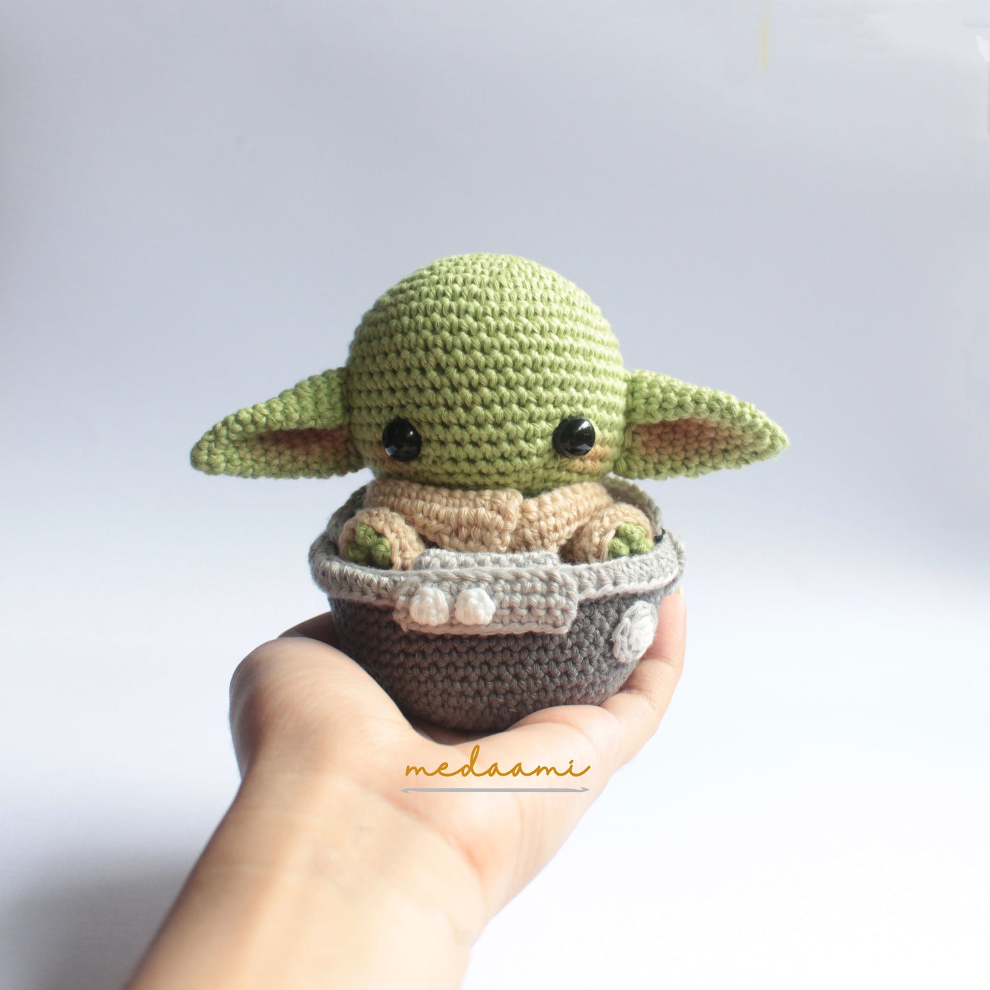 Baby Yoda / Grogu with Pod Amigurumi Pattern