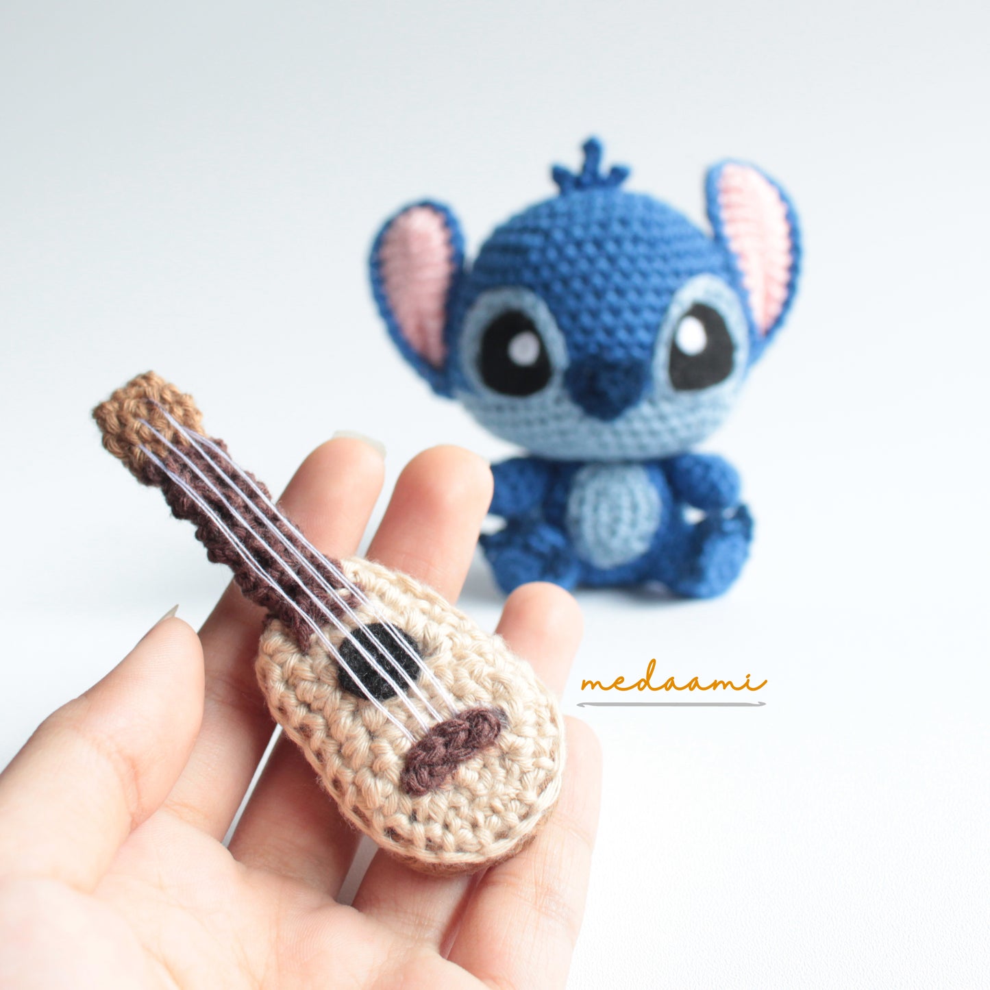 Stitch and Ukulele Amigurumi Pattern