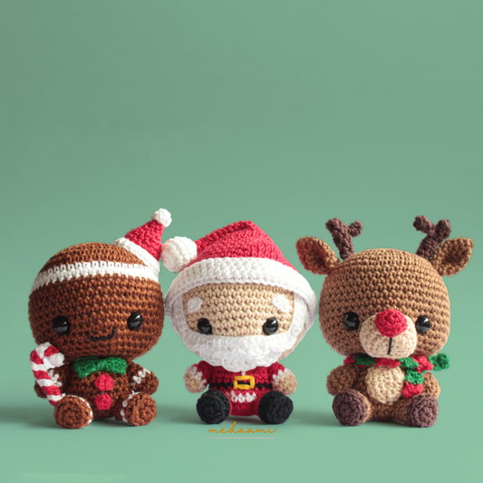 BUNDLE | Christmas Dolls Amigurumi Patterns
