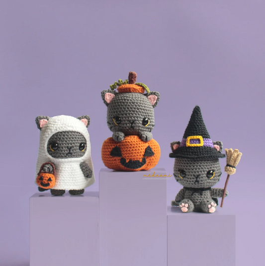 BUNDLE | Halloween Cats Amigurumi Patterns