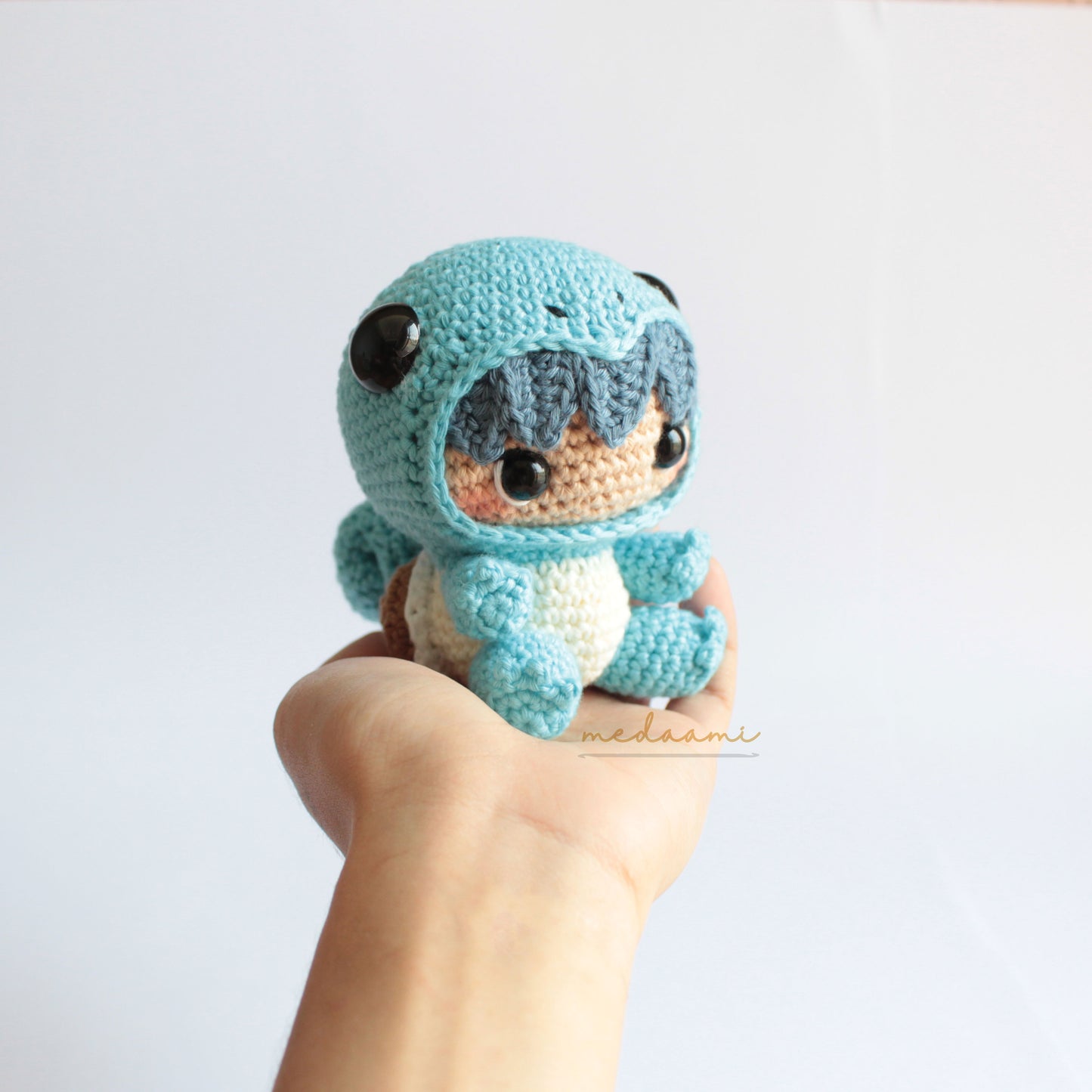 Water Turtle Costume Boy Squirtle inspired Amigurumi