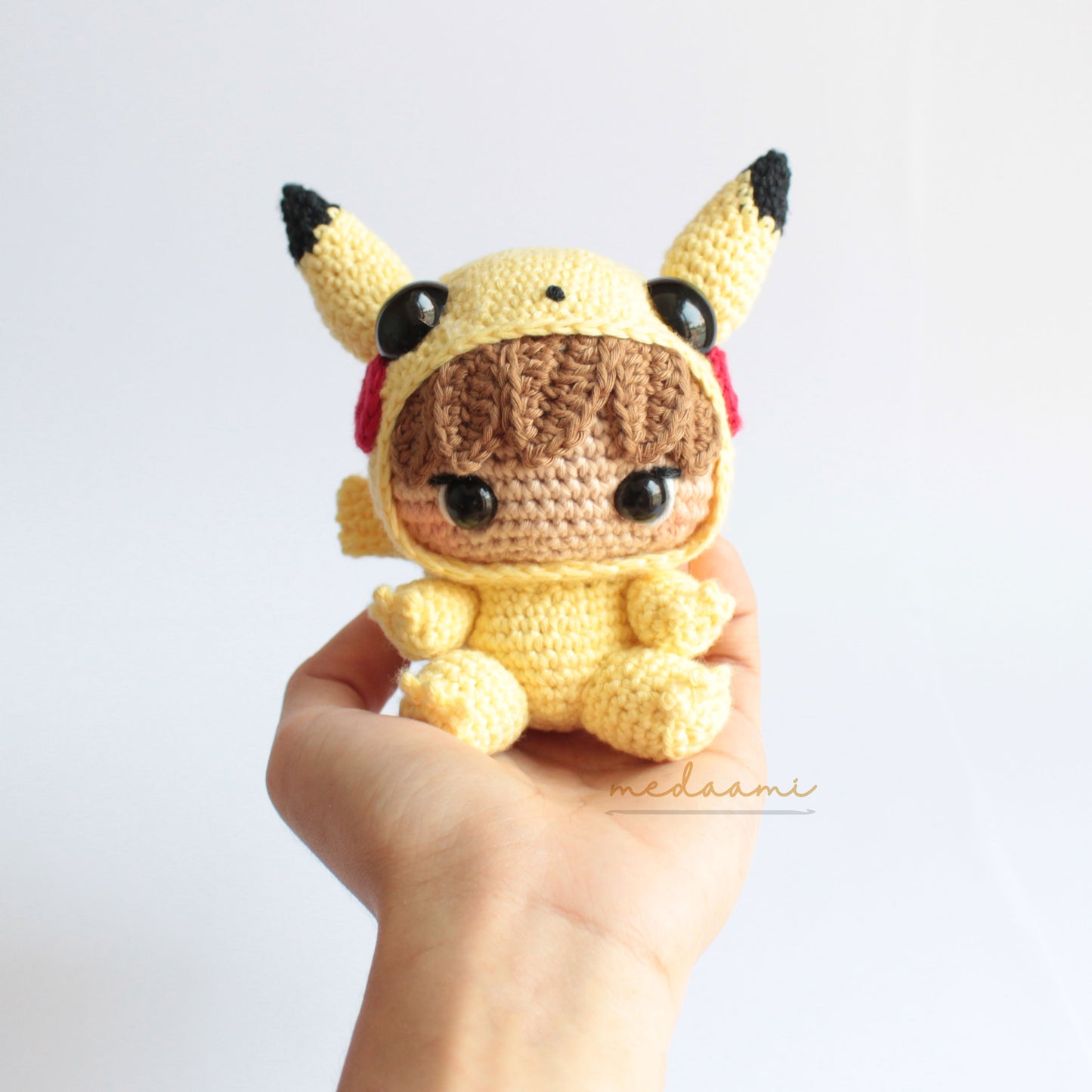 Electric Mouse Costume Boy Pikachu inspired
