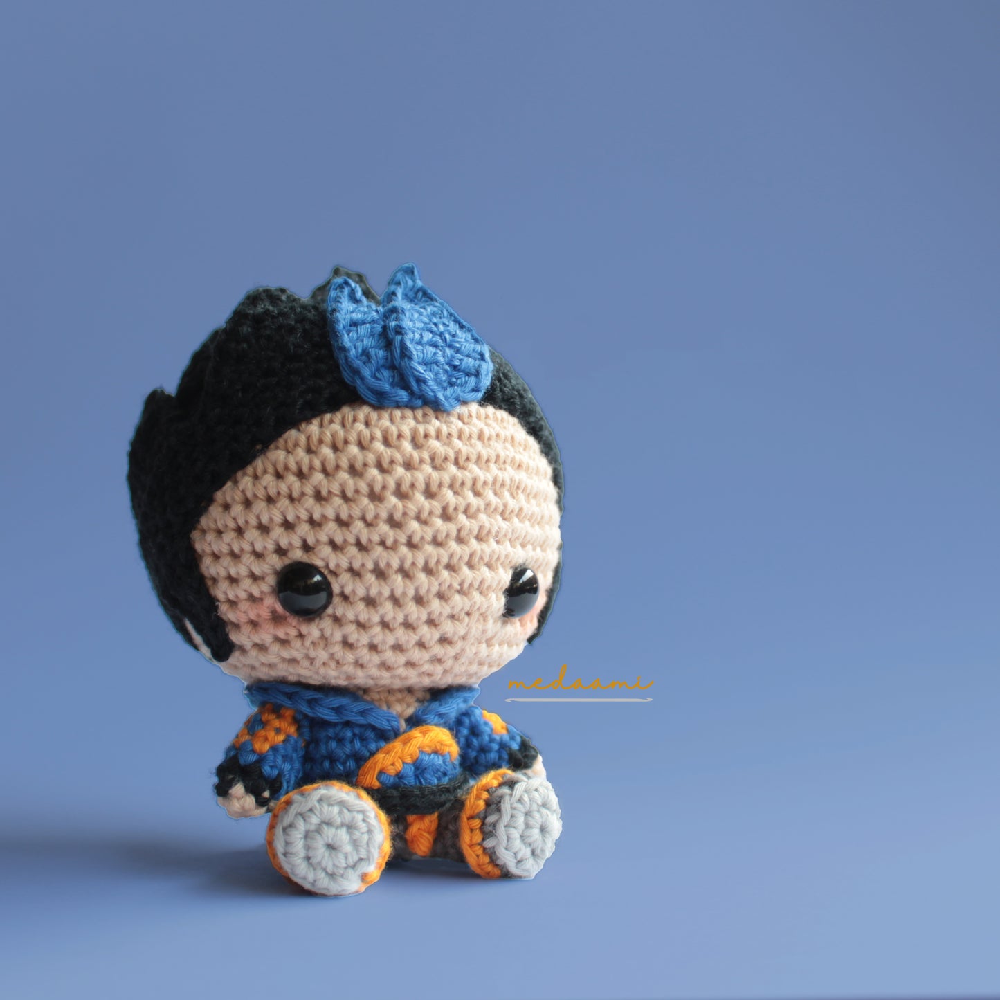 Yoru Valorant Agent Amigurumi Pattern