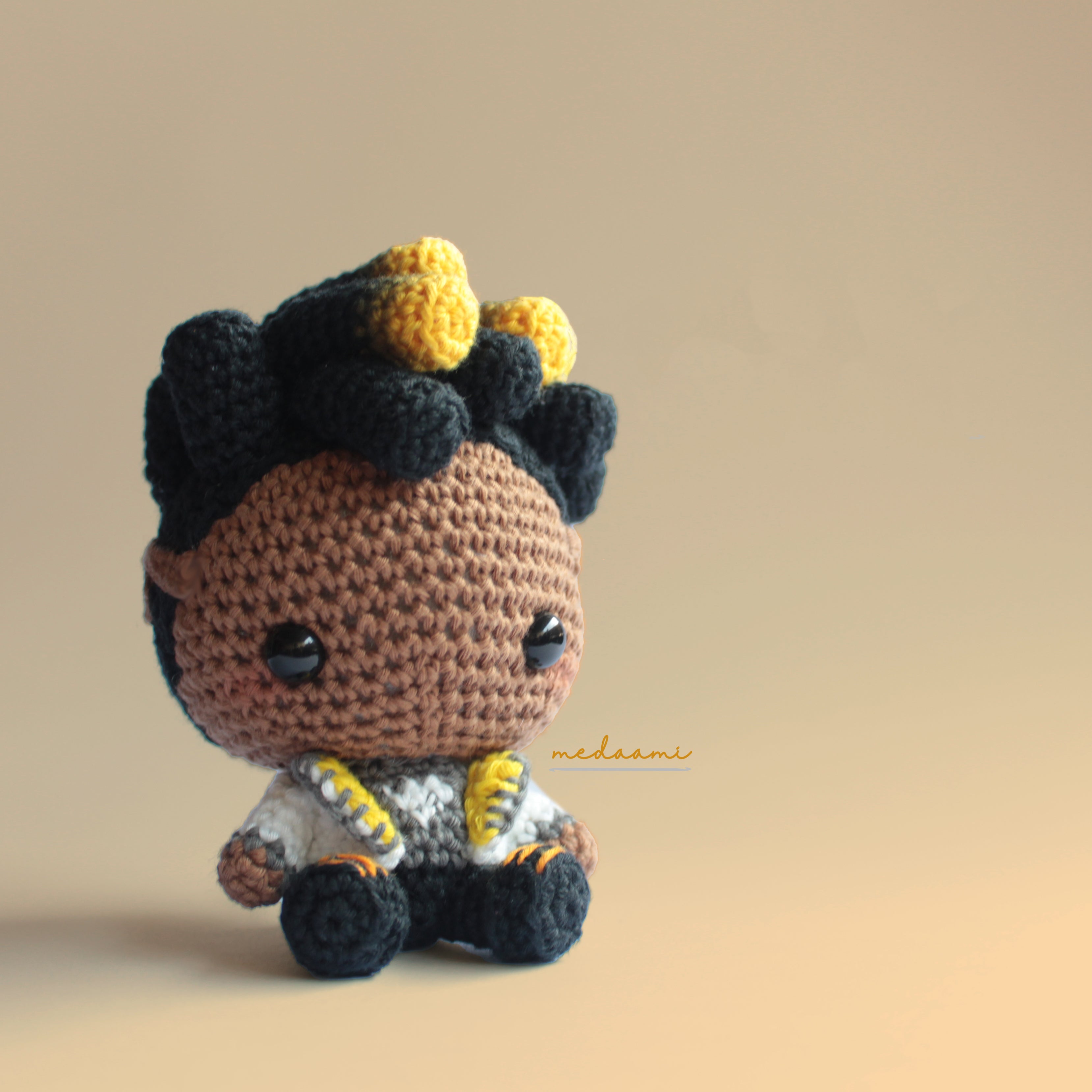 Phoenix Valorant Agent Amigurumi Crochet Doll Pattern – Medaami Patterns