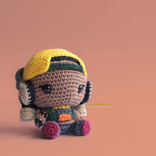 Raze Valorant Agent Amigurumi Pattern