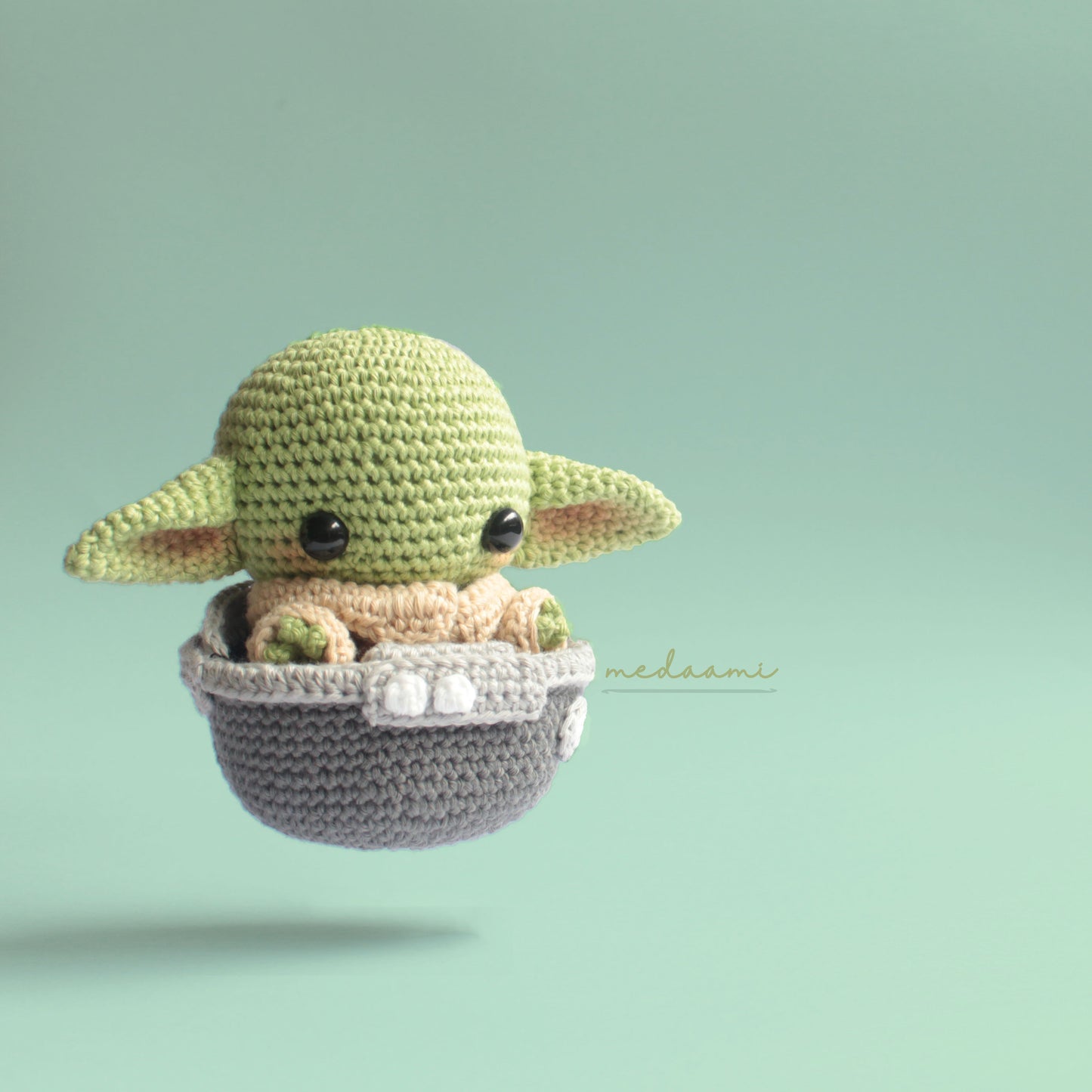 Baby Yoda / Grogu with Pod Amigurumi Pattern