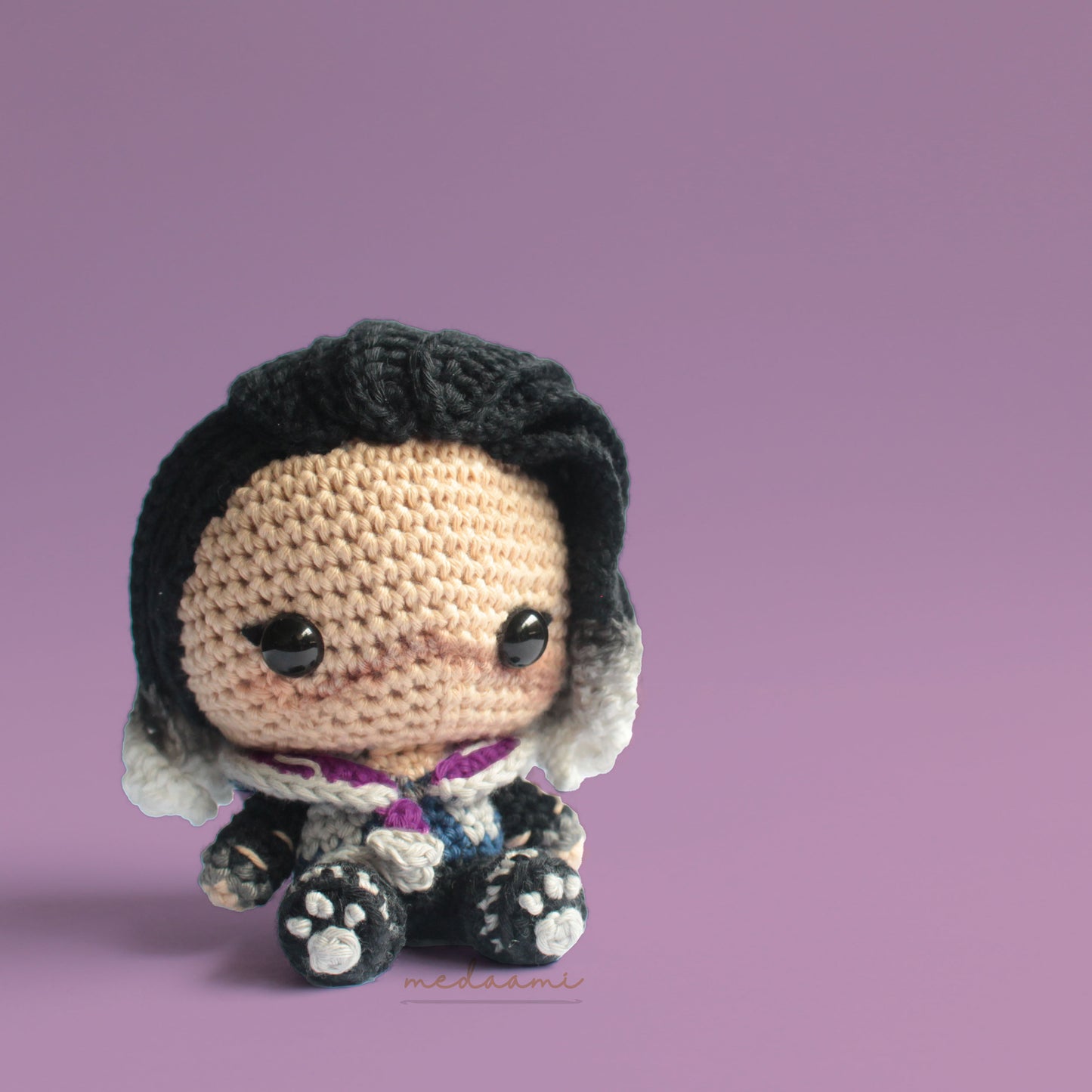 Fade Valorant Agent Amigurumi Pattern