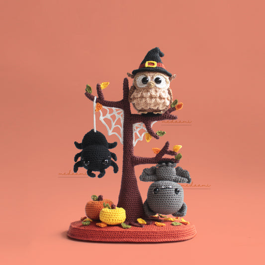 BUNDLE | Halloween Tree Set Amigurumi Patterns