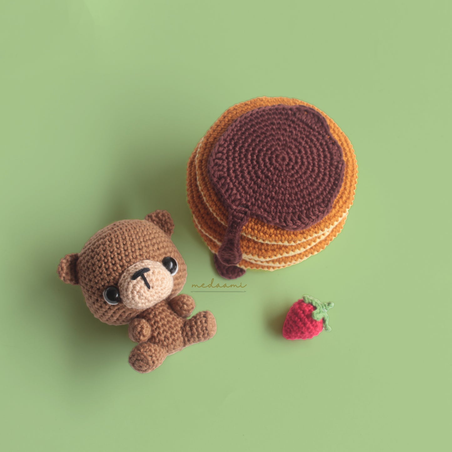 Pancake Bear Amigurumi Pattern