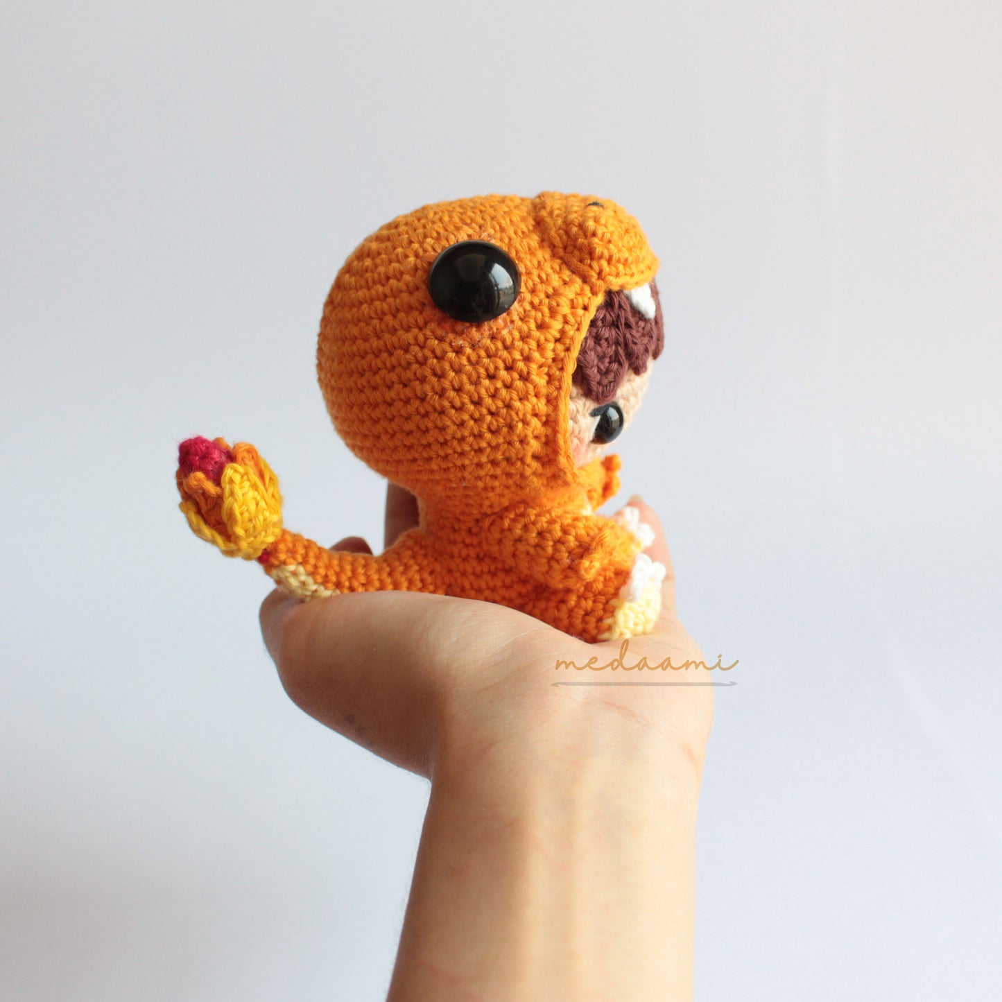 Fire Lizard Costume Boy Charmander inspired Amigurumi