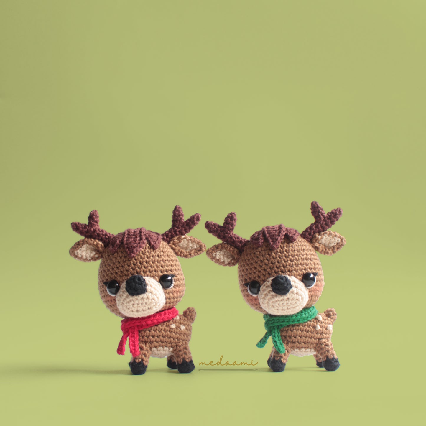 Christmas Reindeers (Sleigh Set) Amigurumi Pattern