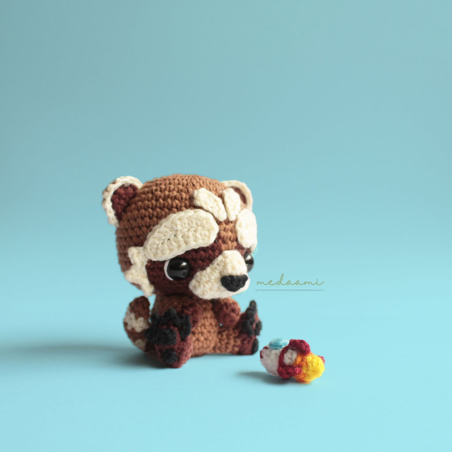 Baby Rocket Raccoon Amigurumi Pattern