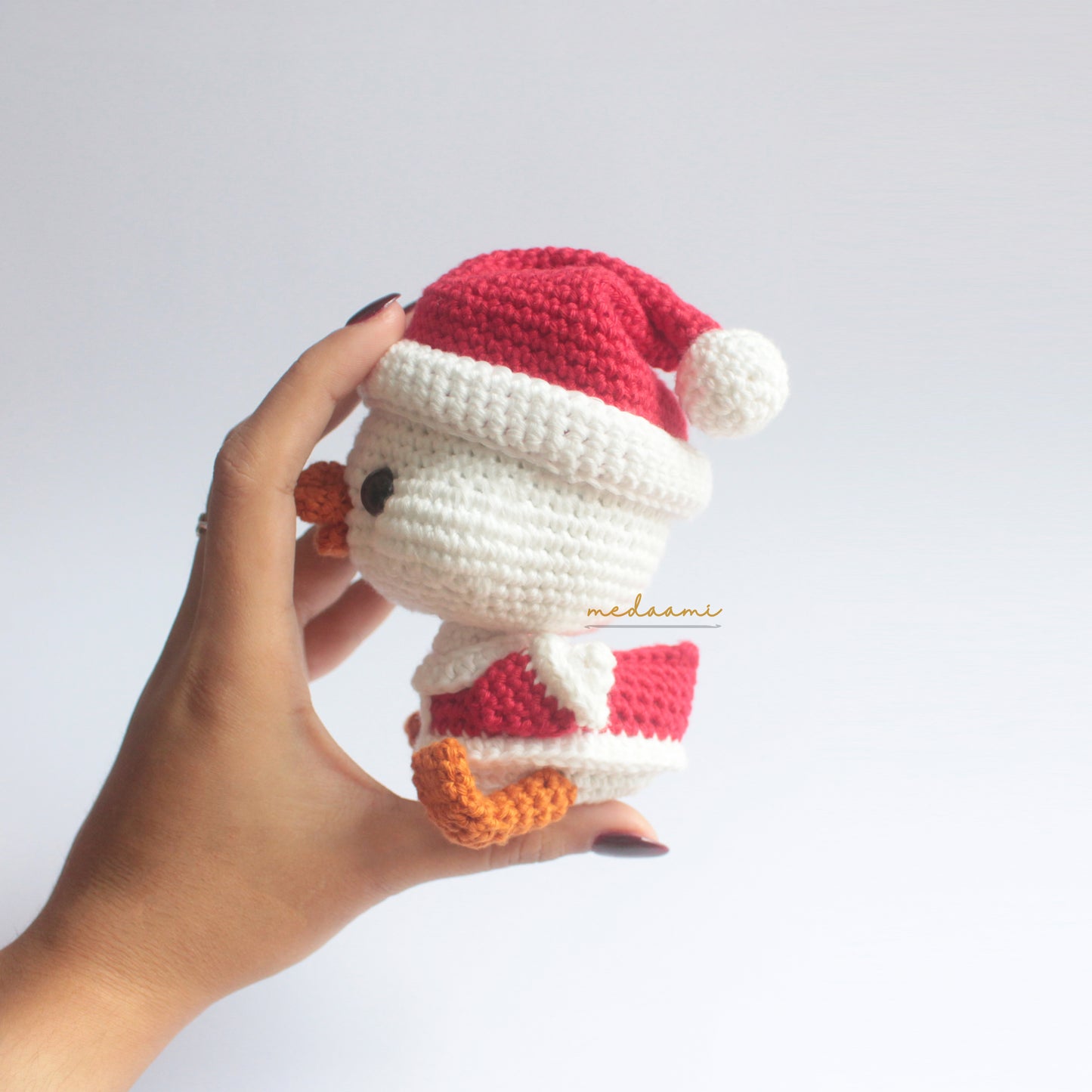 Christmas Santa Duck Amigurumi