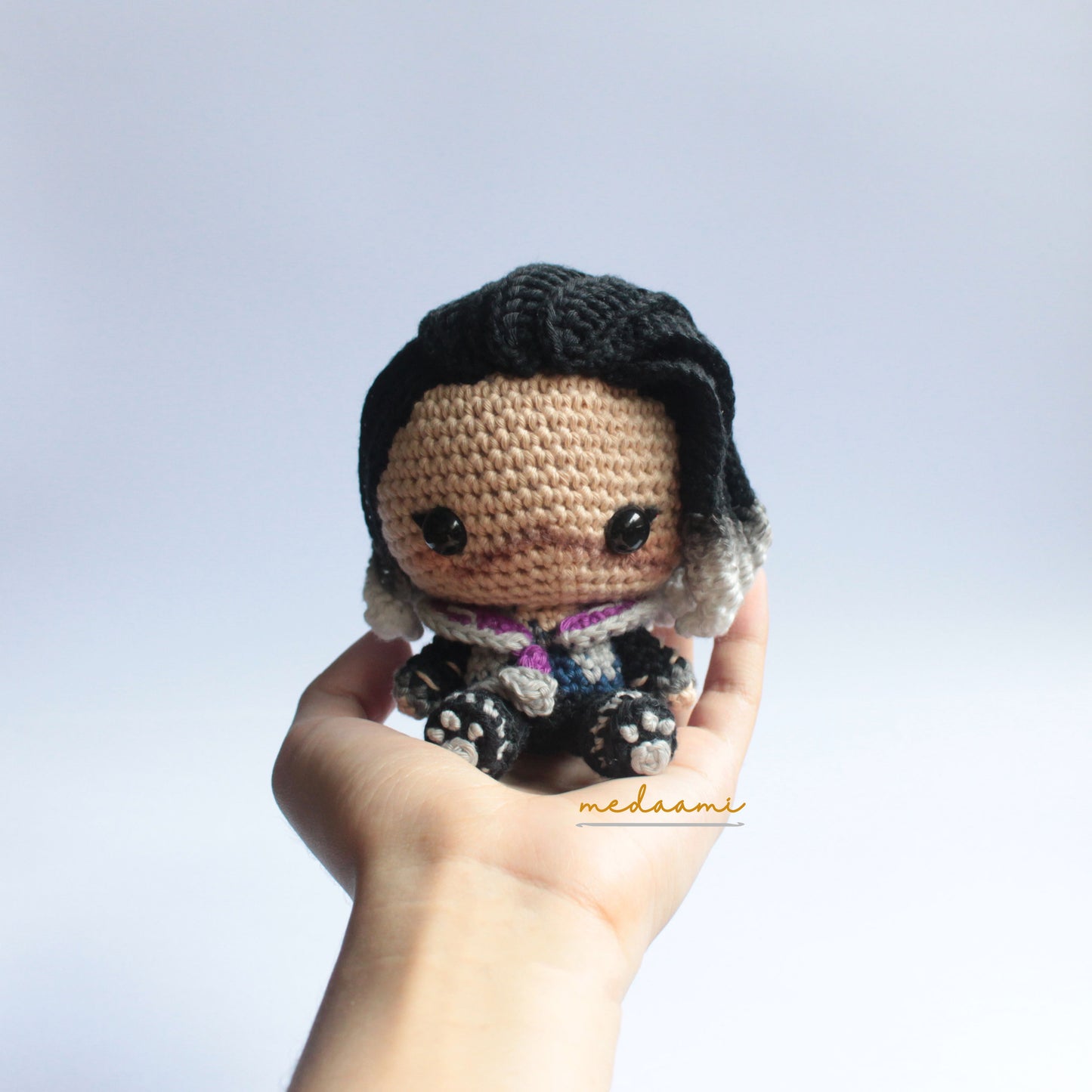 Fade Valorant Agent Amigurumi Pattern