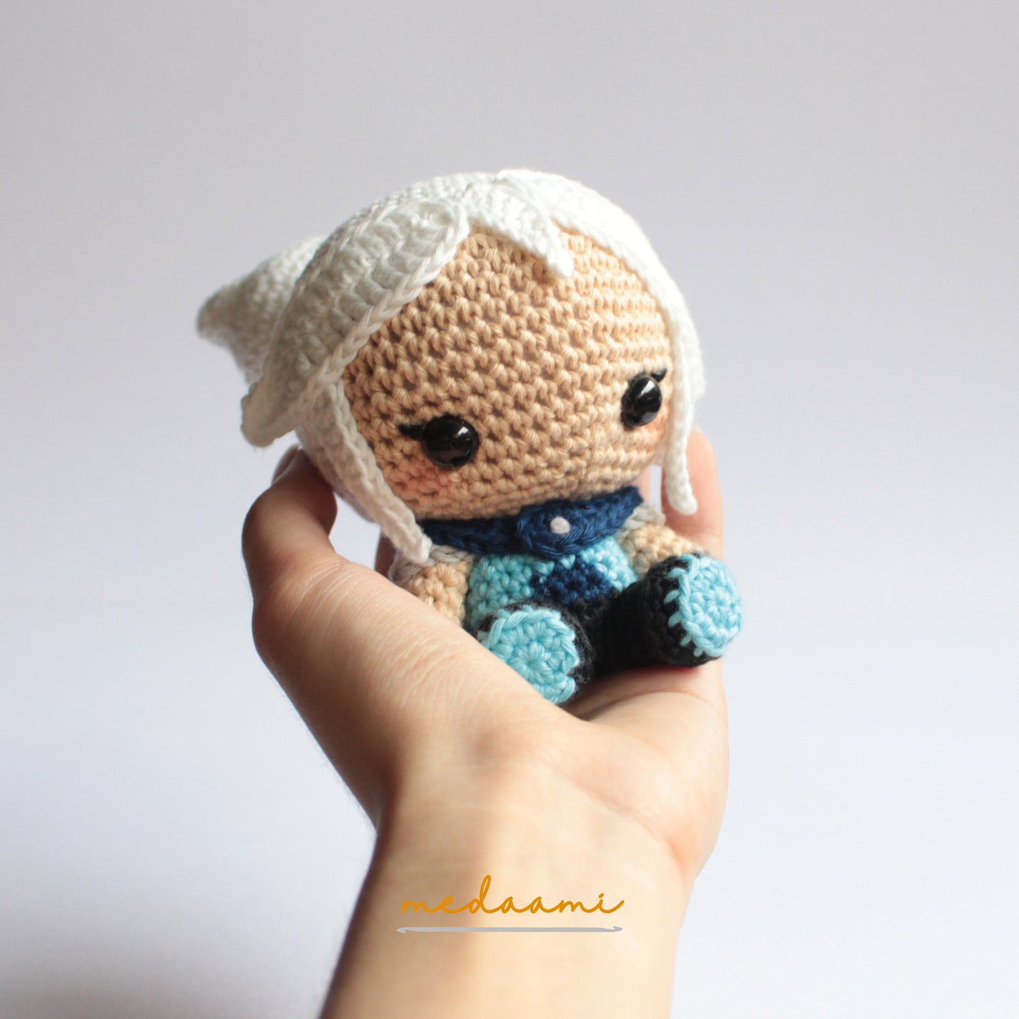 Jett Valorant Agent Amigurumi Crochet Doll Pattern Medaami Patterns