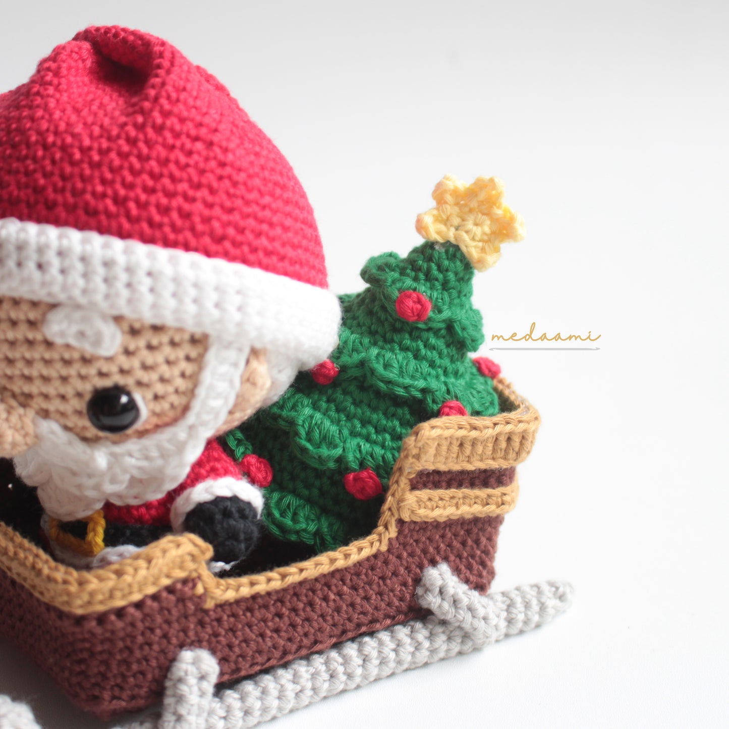 BUNDLE | Christmas Santa and Reindeers Set Amigurumi Patterns