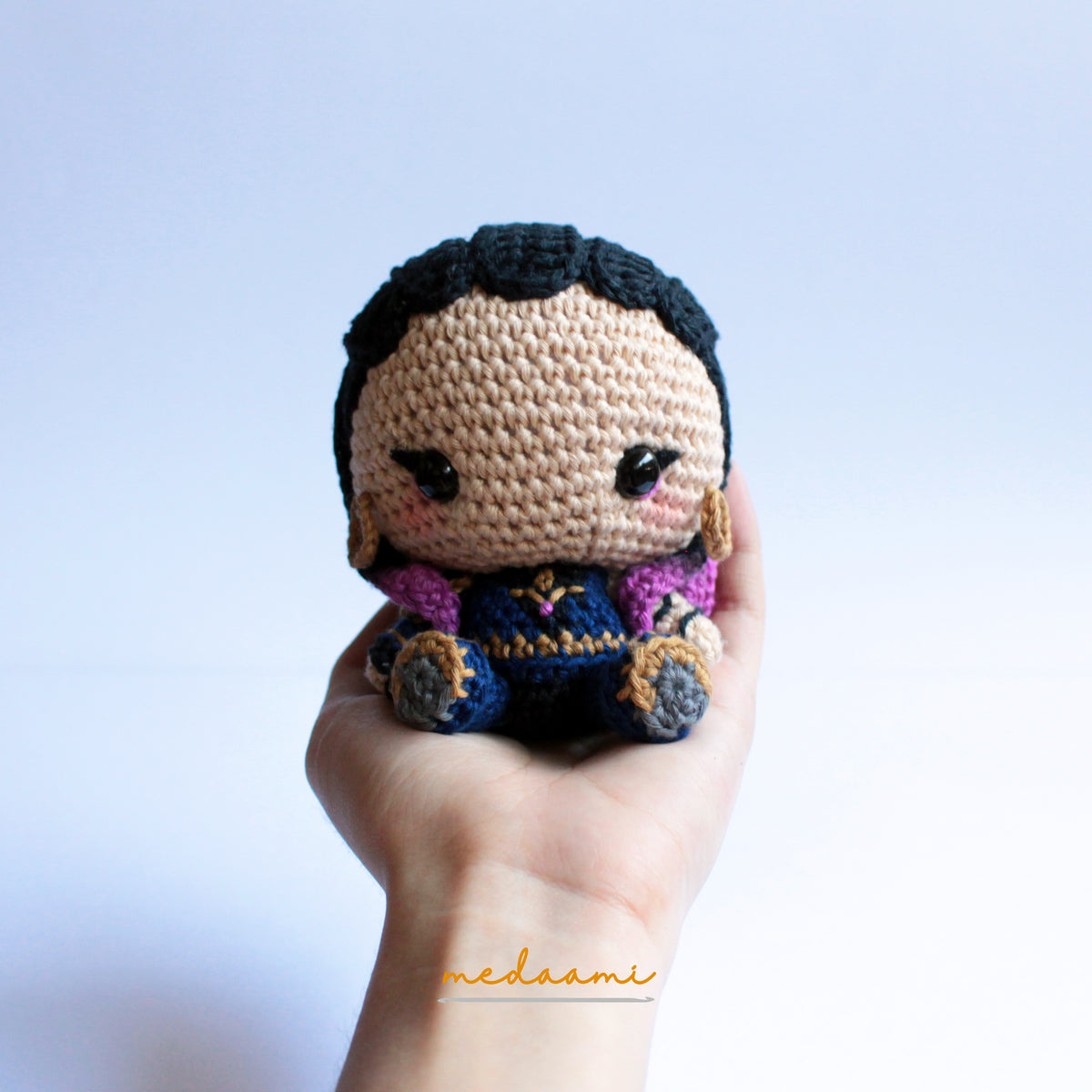Reyna Valorant Agent Amigurumi Crochet Doll Pattern – Medaami Patterns