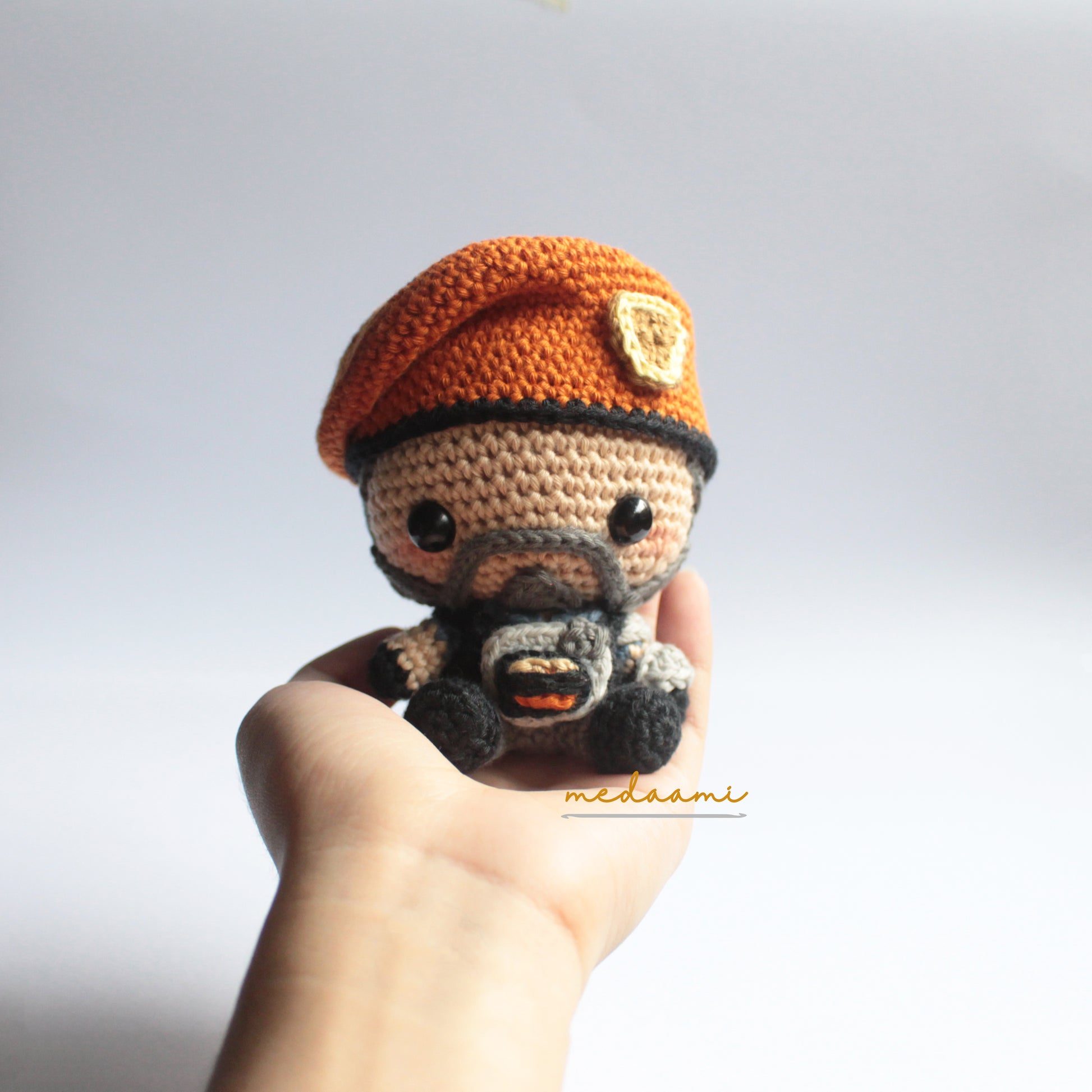 Brimstone Valorant Agent Amigurumi Crochet Doll Pattern – Medaami Patterns