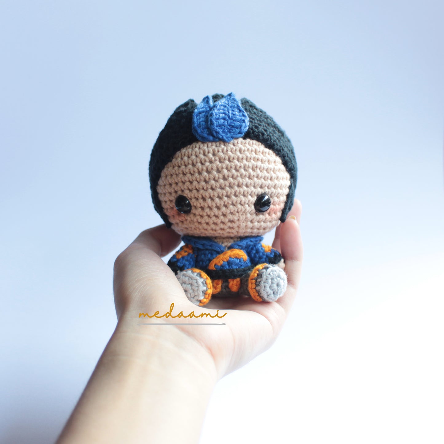 Yoru Valorant Agent Amigurumi Pattern