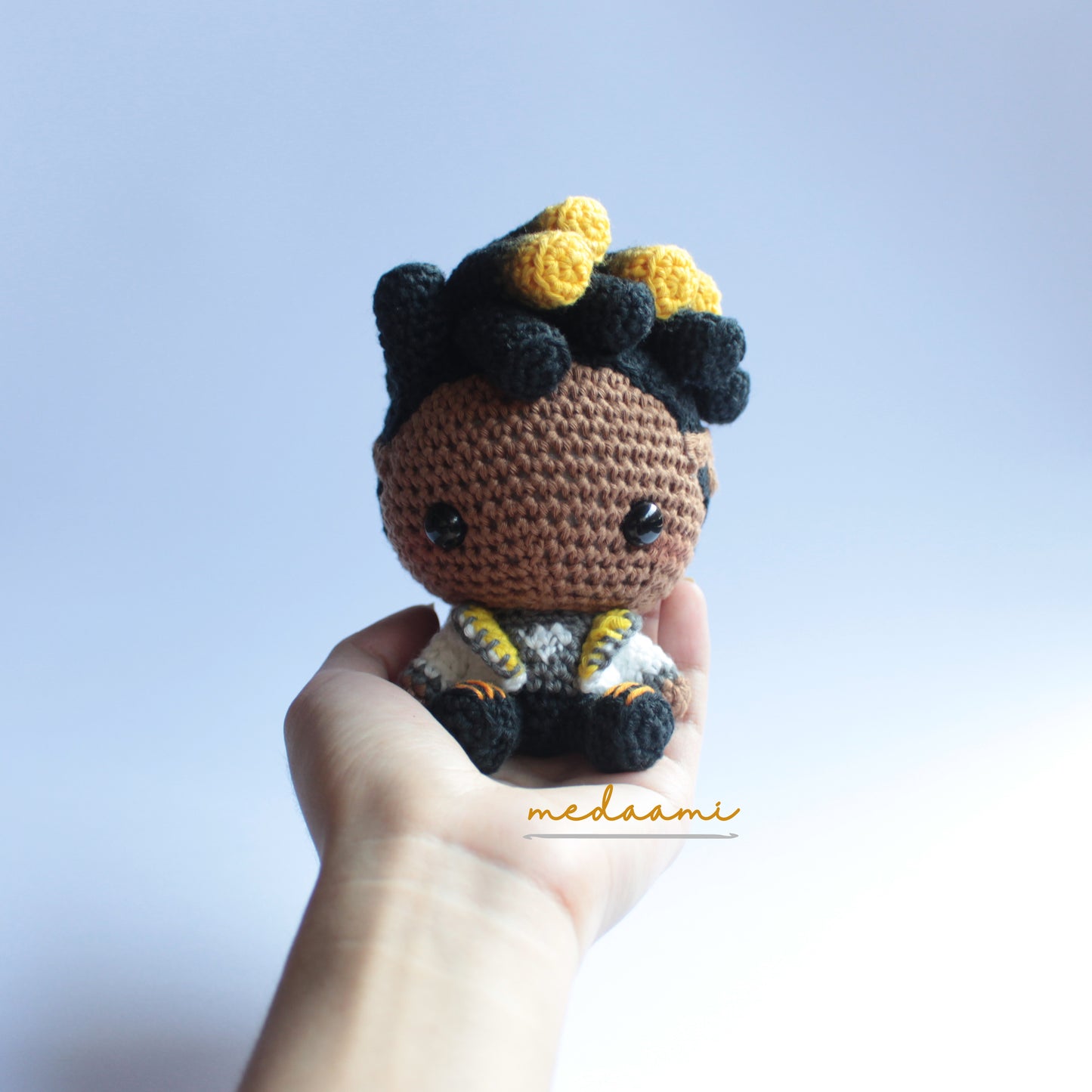 Phoenix Valorant Agent Amigurumi Pattern