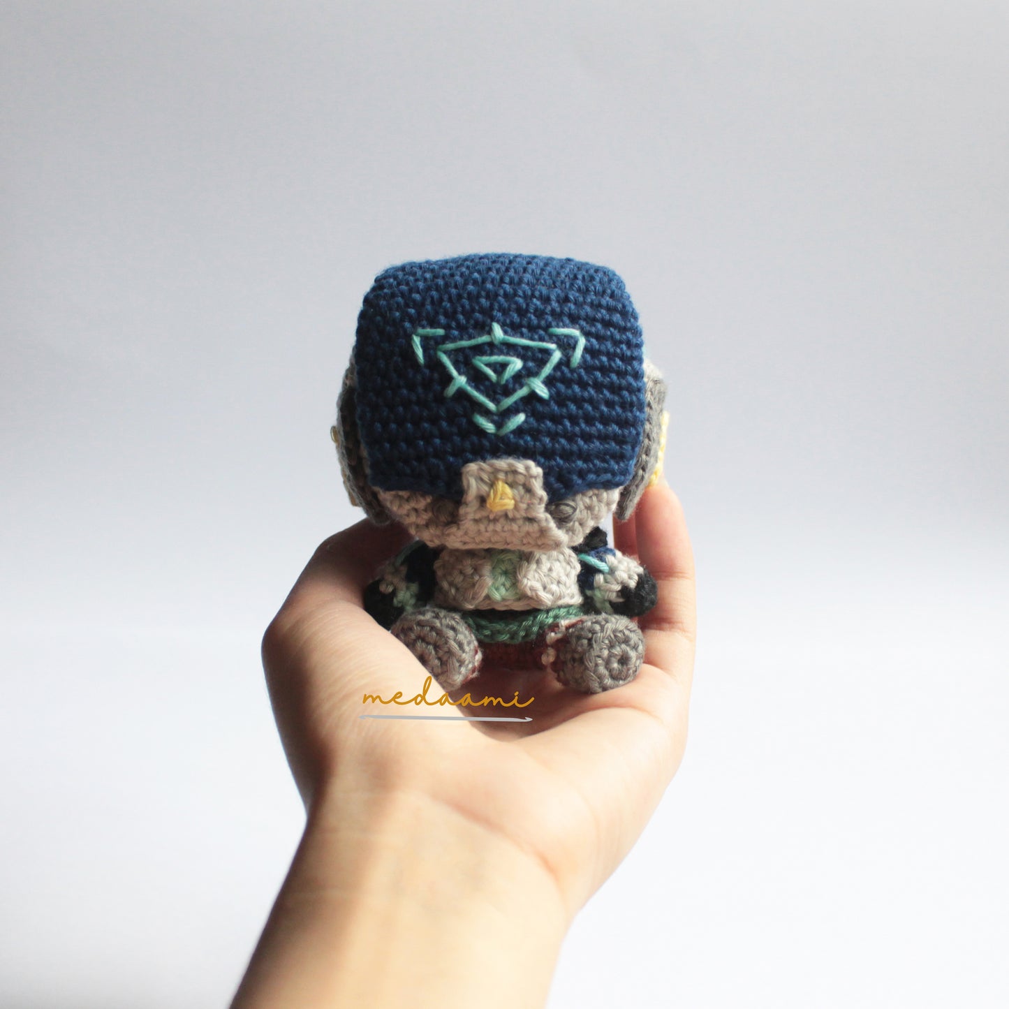 Kay/o Valorant Agent Amigurumi Pattern