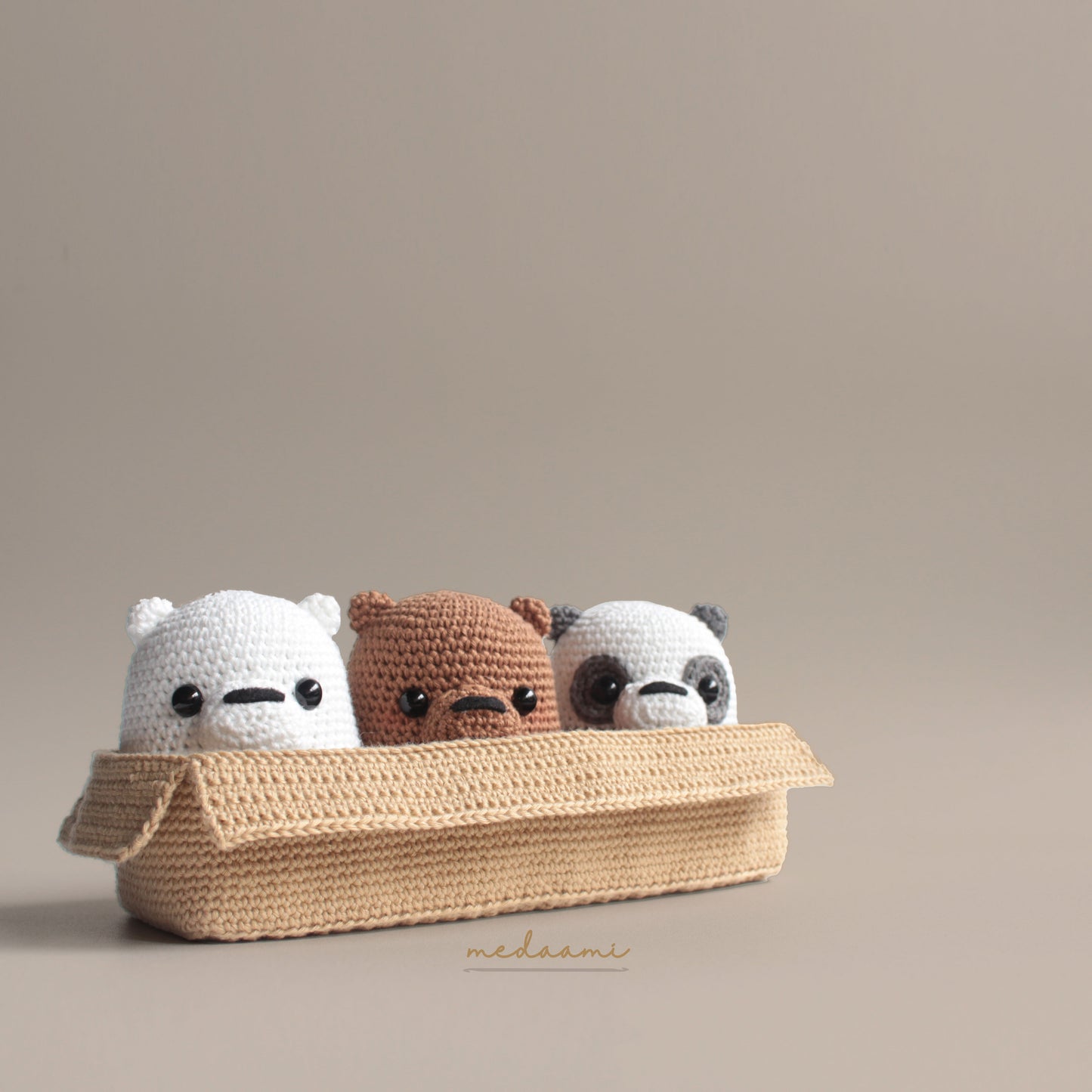 We Bare Bears Amigurumi Pattern