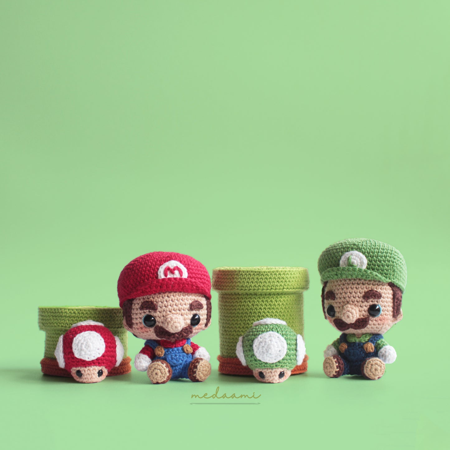 Mario & Luigi Amigurumi Pattern