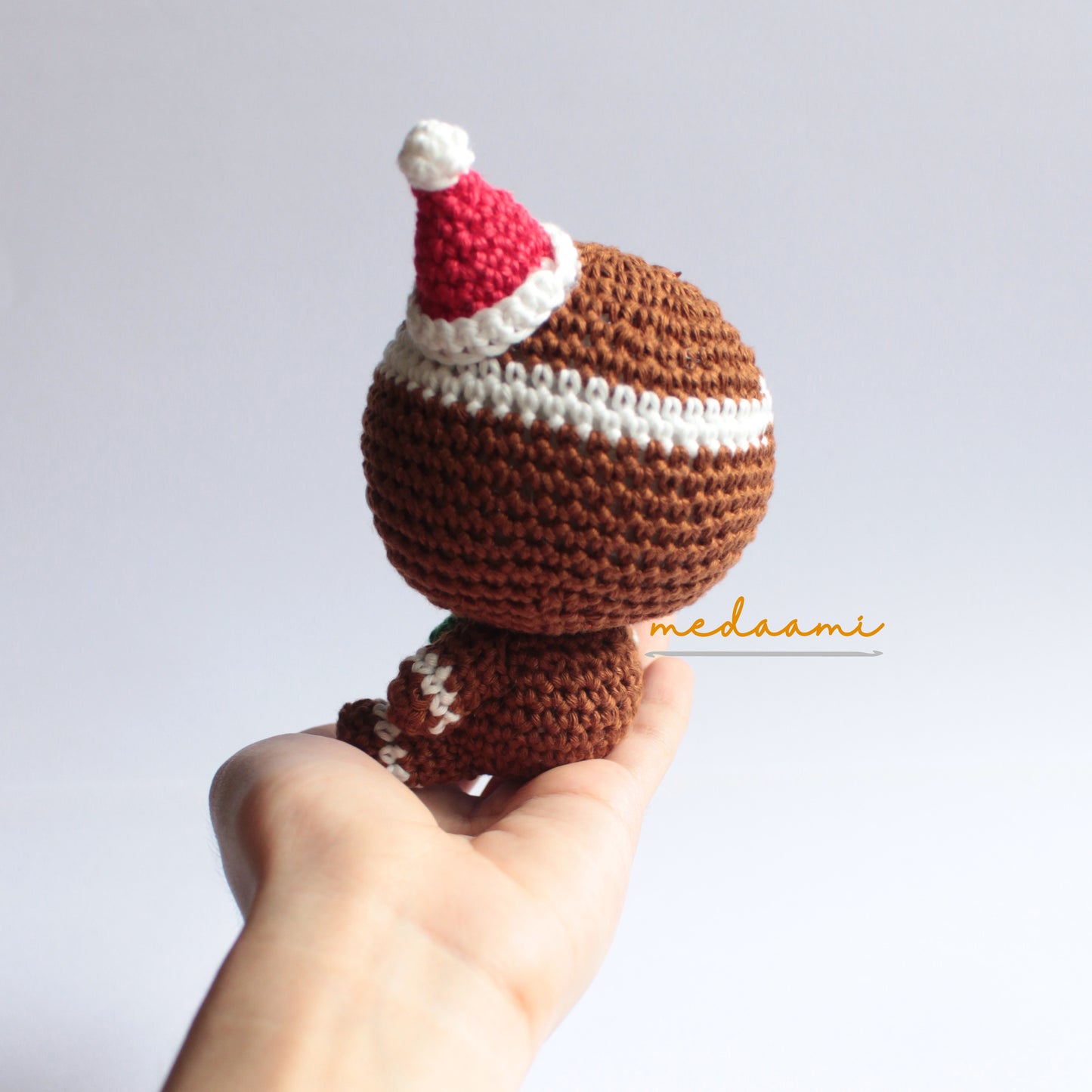 Christmas Gingerbread Man Amigurumi Pattern