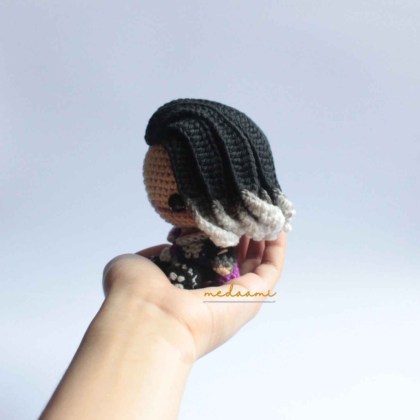 Fade Valorant Agent Amigurumi Pattern