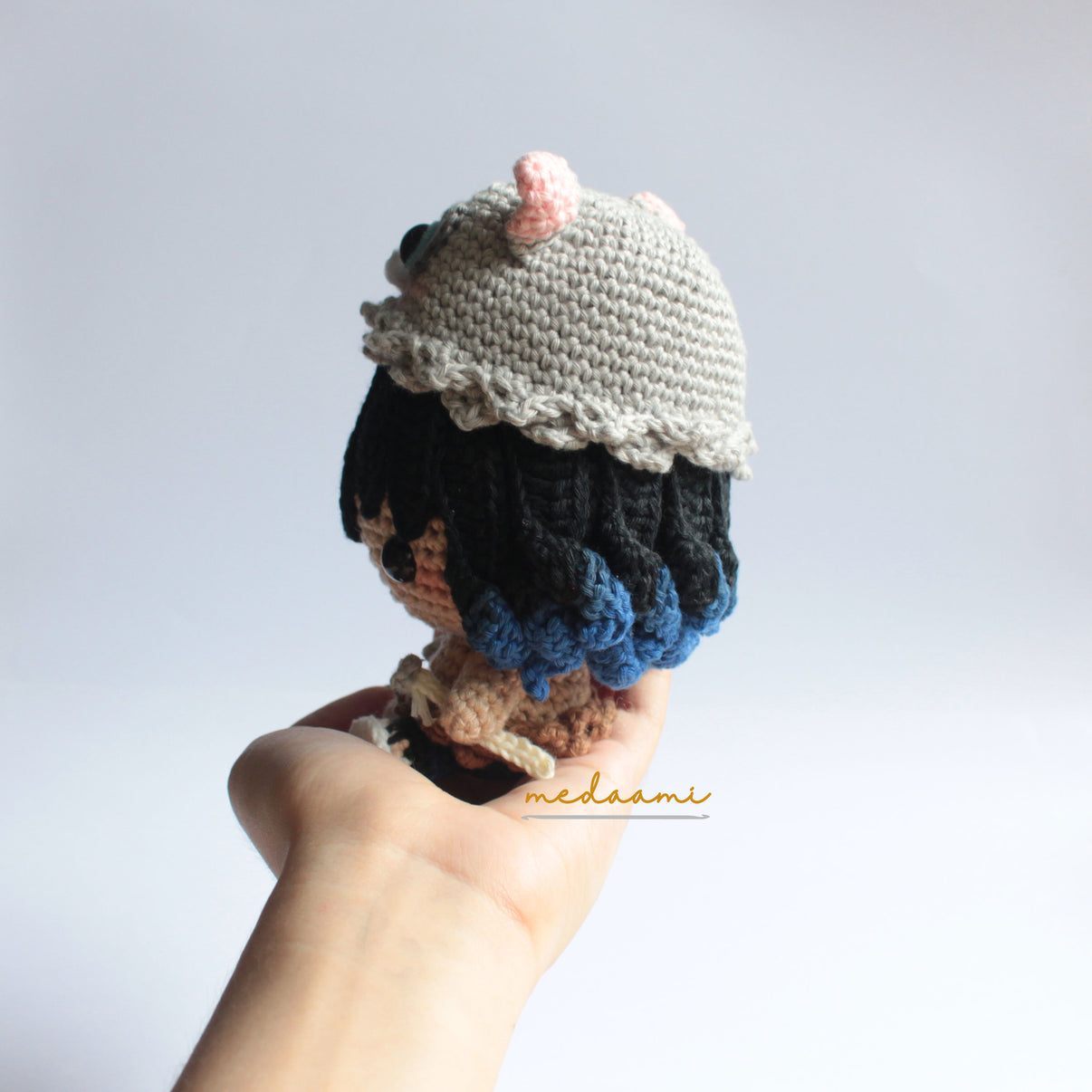 Inosuke Demon Slayer Amigurumi Crochet Doll Pattern – Medaami Patterns