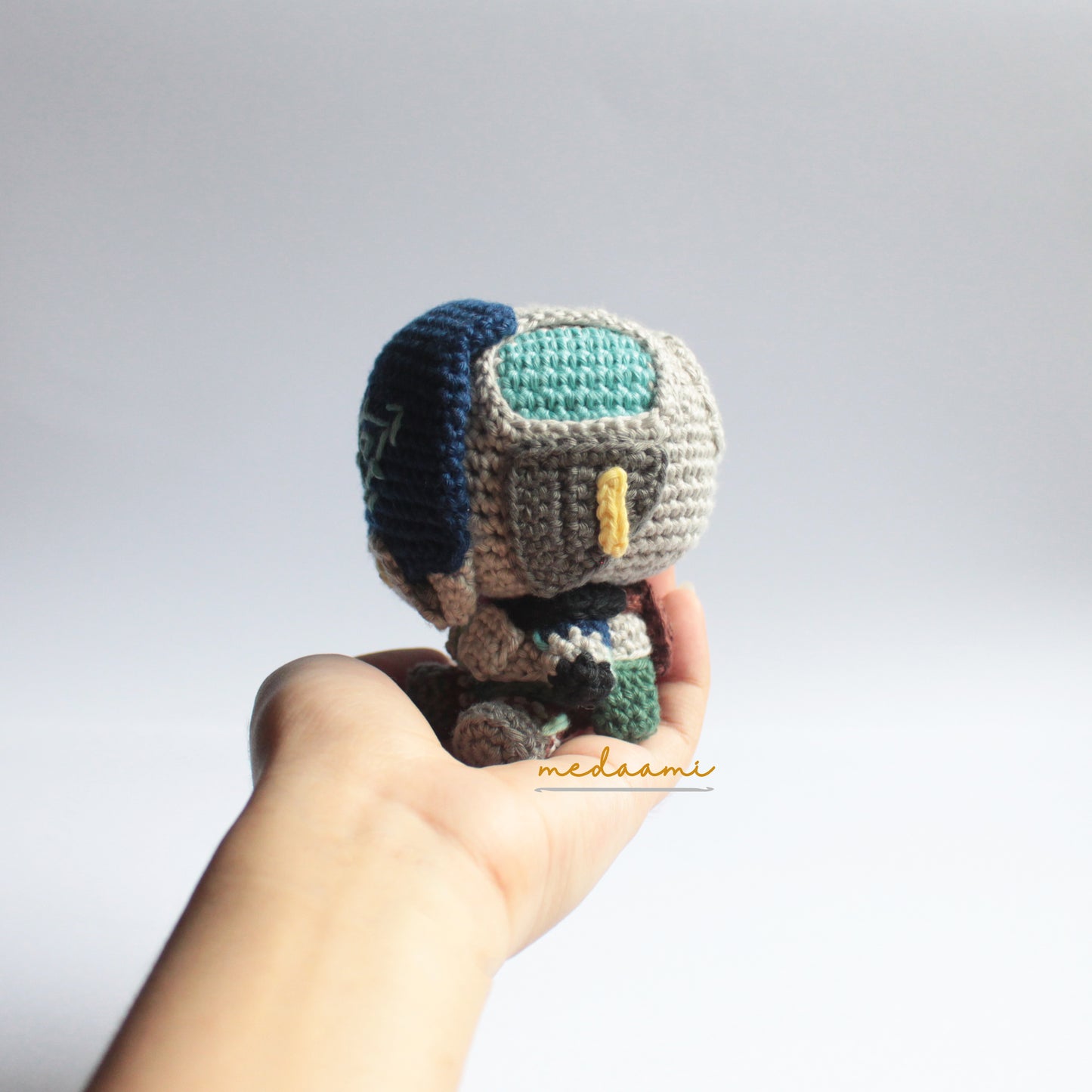 Kay/o Valorant Agent Amigurumi Pattern