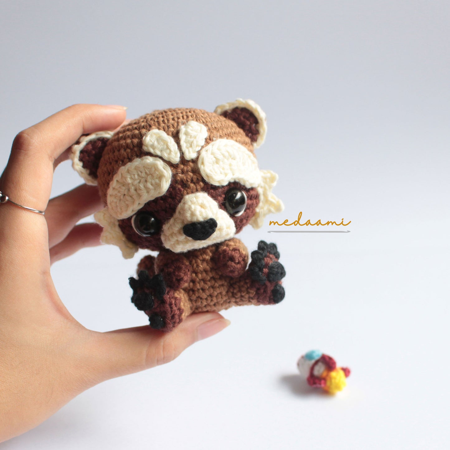 Baby Rocket Raccoon Amigurumi Pattern