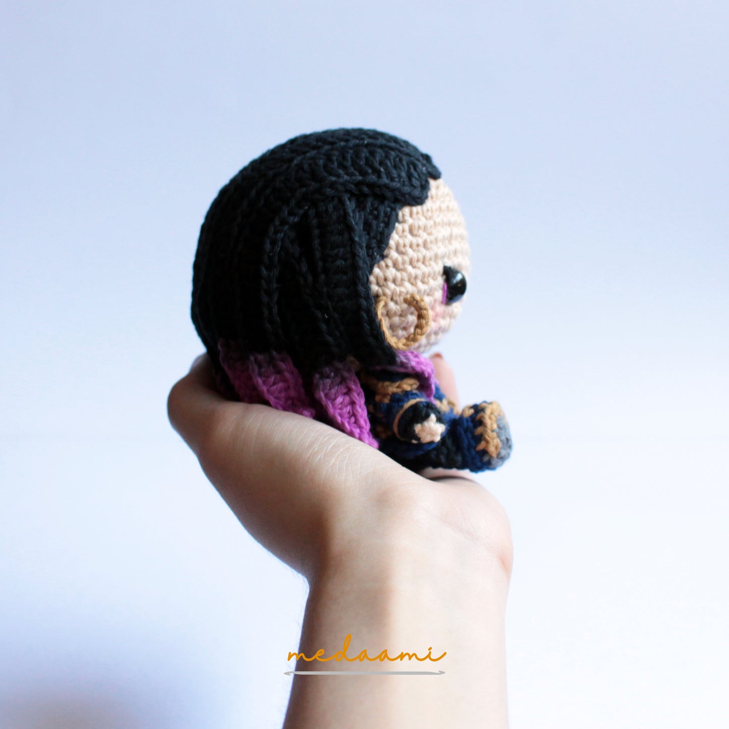 Reyna Valorant Agent Amigurumi Pattern