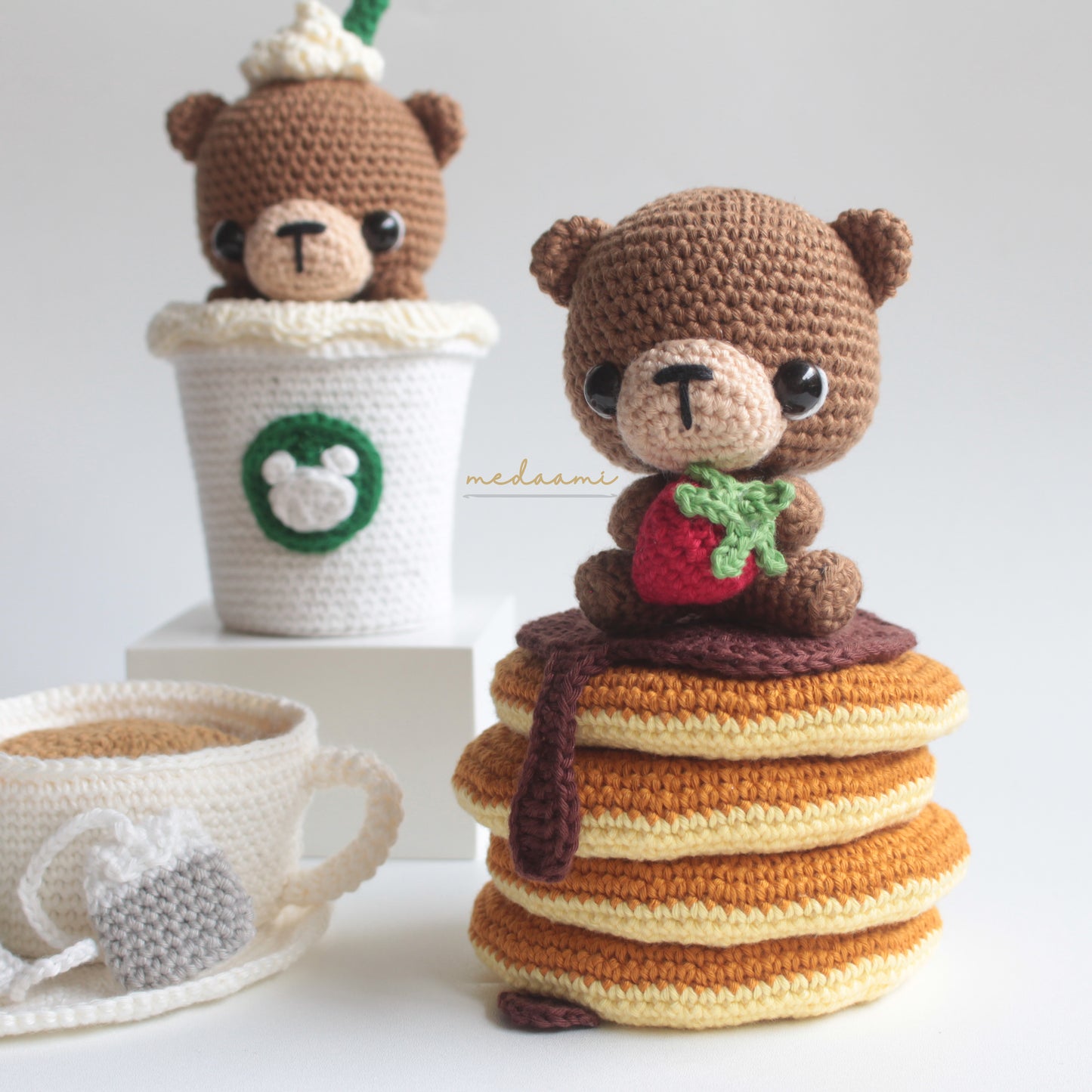 Pancake Bear Amigurumi Pattern