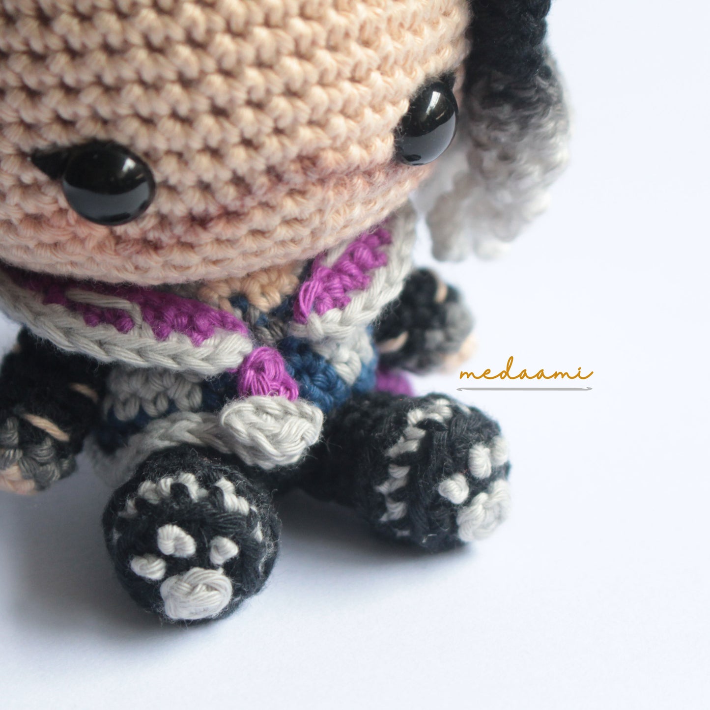 Fade Valorant Agent Amigurumi Pattern