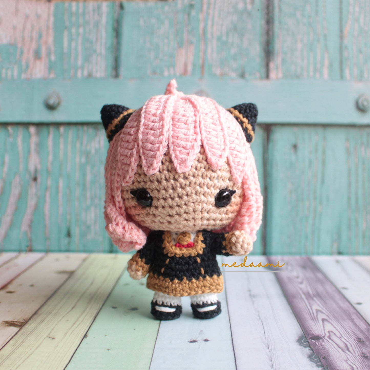 Anya Forger Spy x Family Amigurumi Pattern