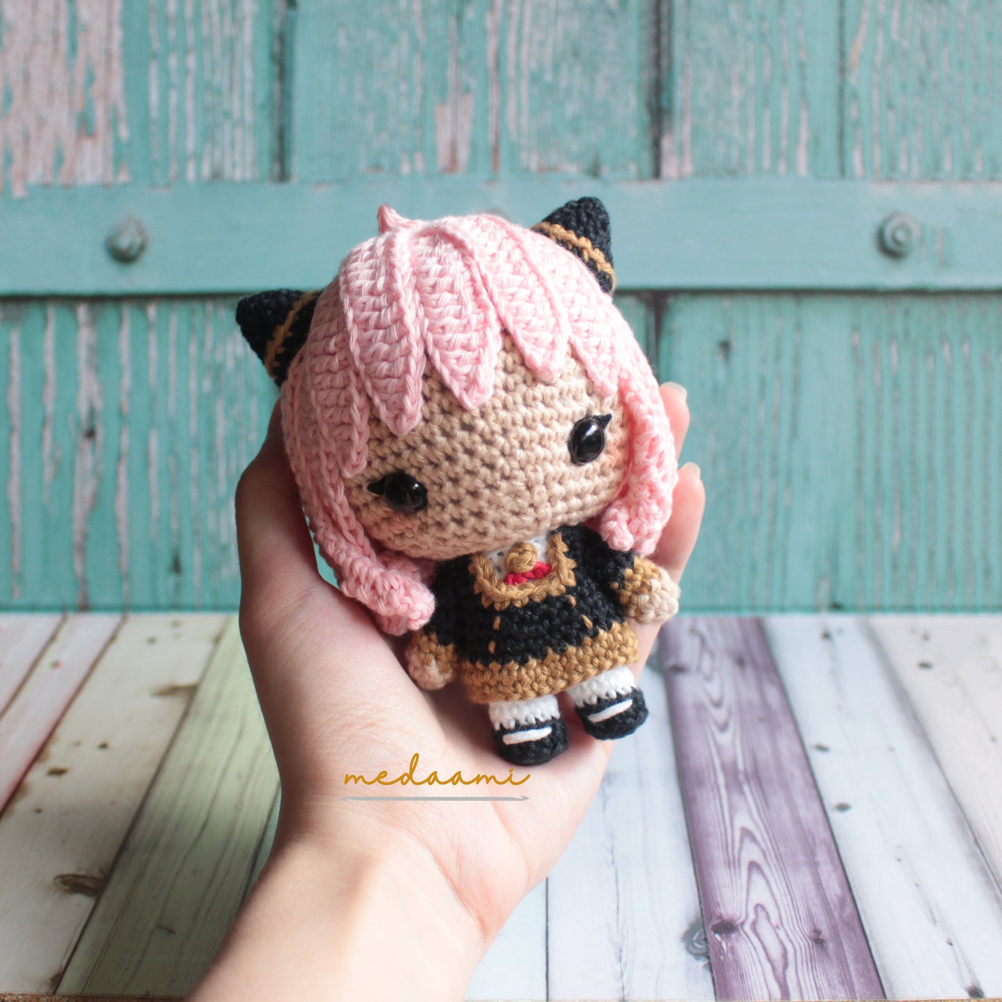 Anya Forger Spy x Family Amigurumi Pattern