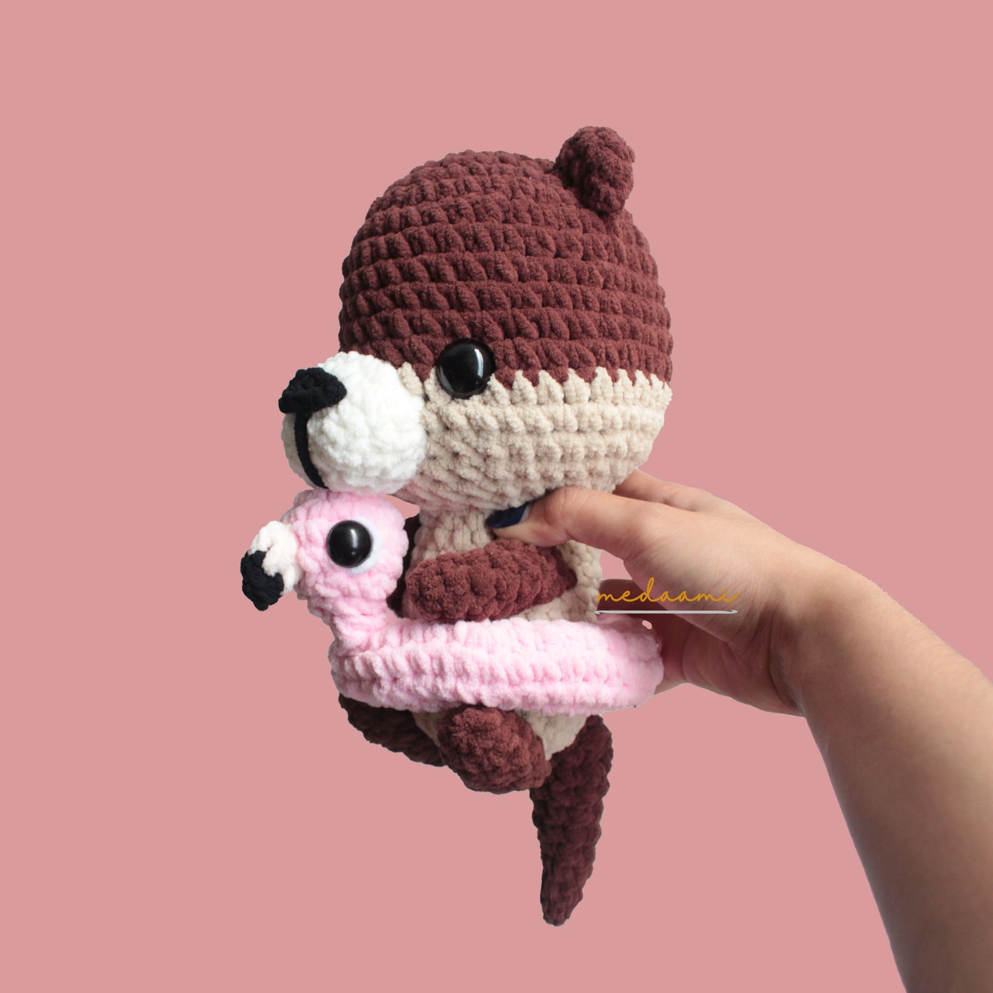 Chunky Walter the Otter Amigurumi Pattern