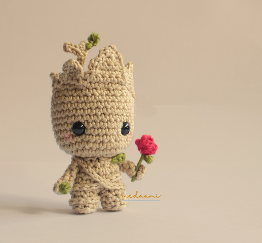 Baby Groot Amigurumi Pattern