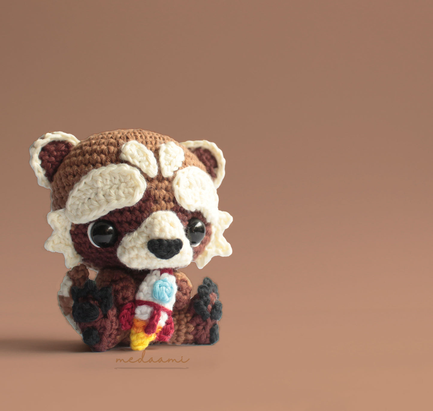 Baby Rocket Raccoon Amigurumi Pattern