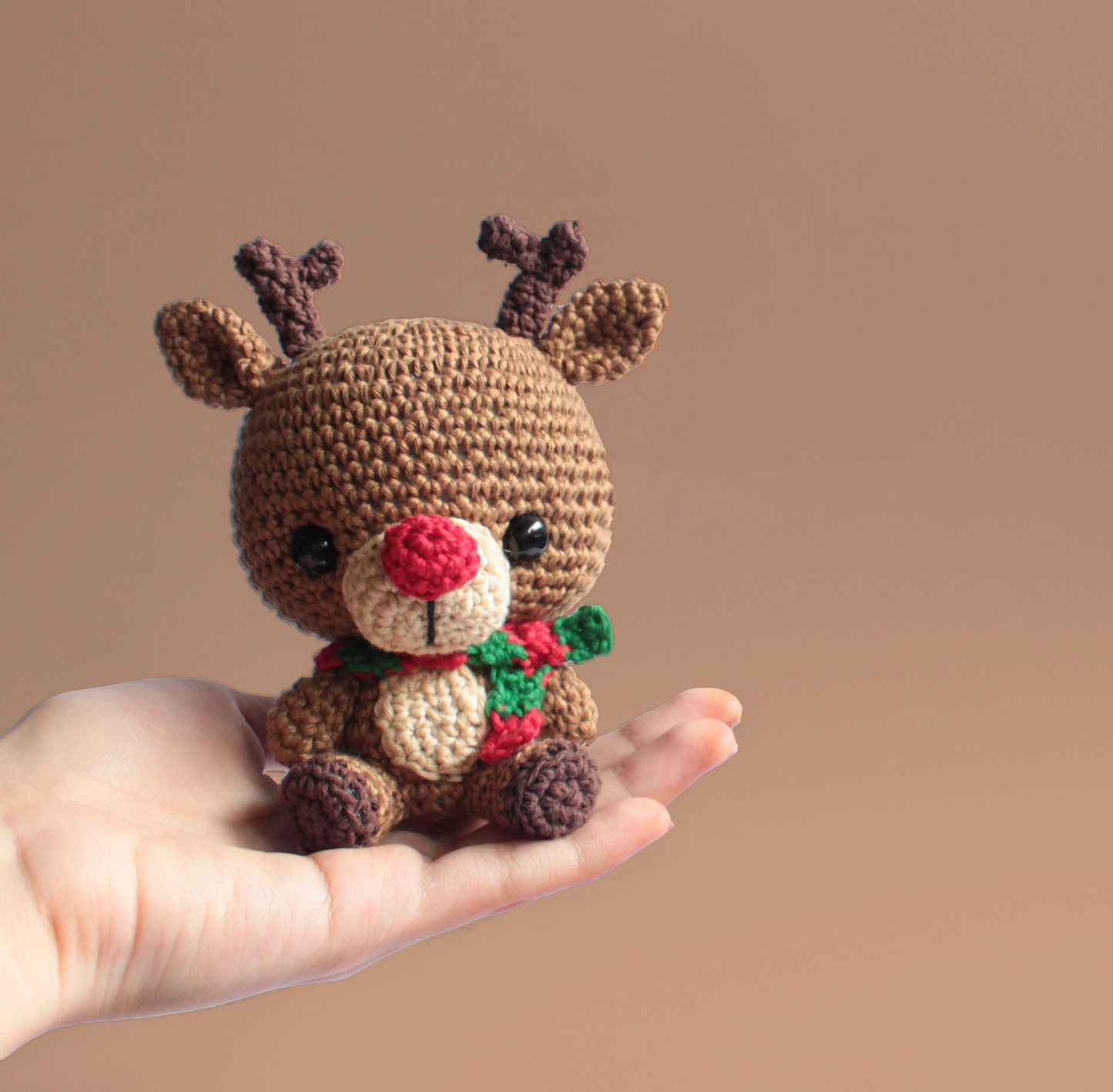 Christmas Reindeer Amigurumi Pattern