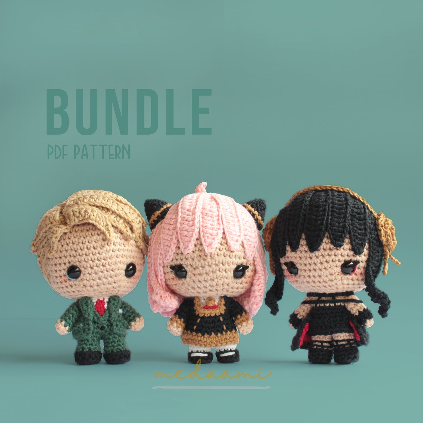 BUNDLE | Forger Family Amigurumi Patterns