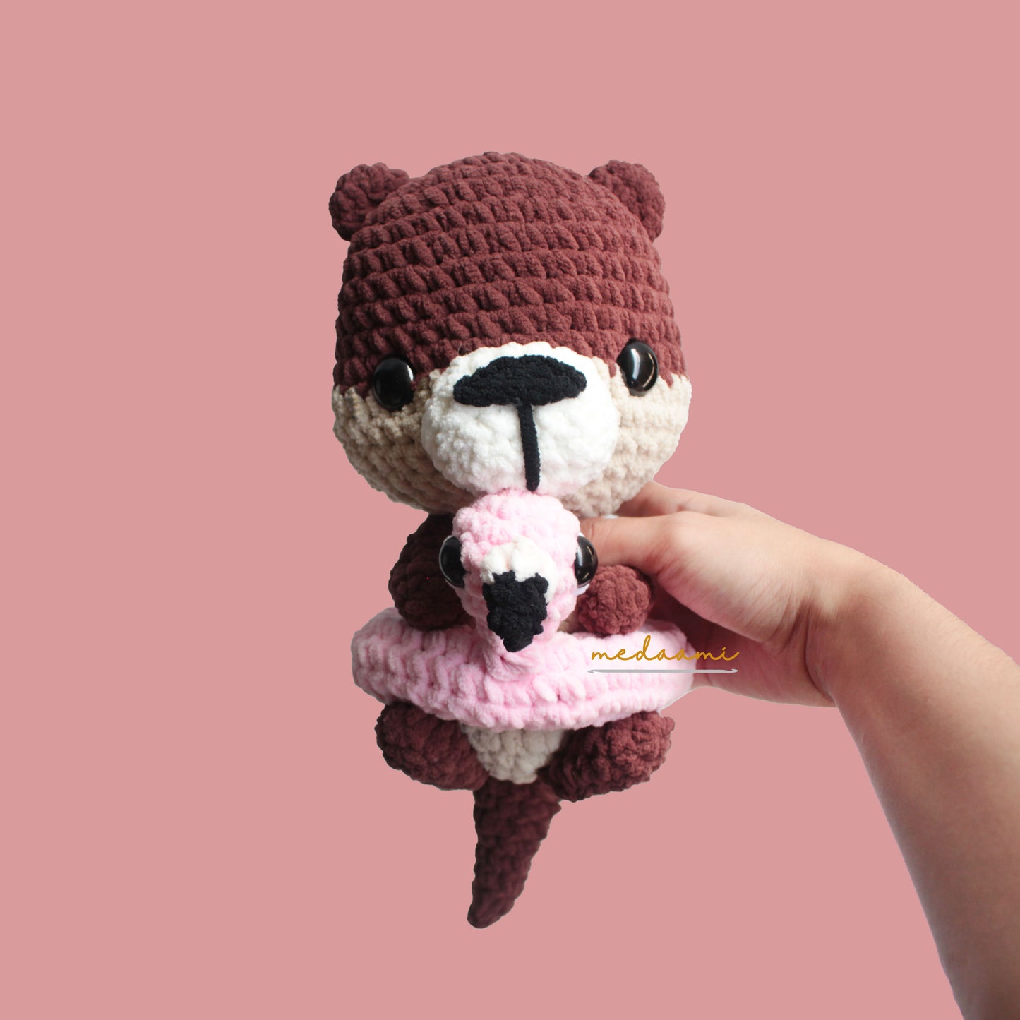 Chunky Walter the Otter Amigurumi Pattern