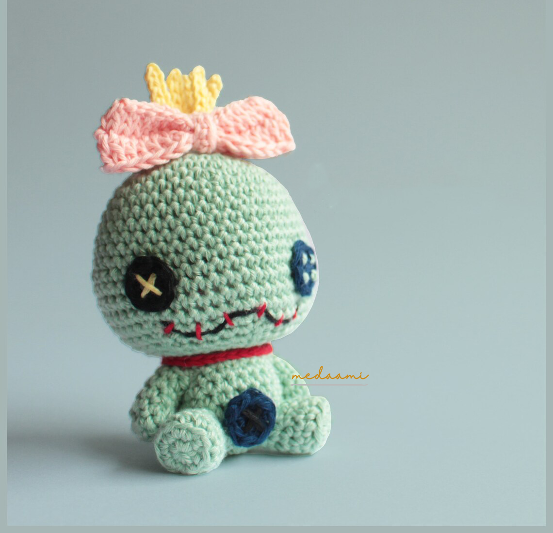 Stitch stuffy Amigurumi Crochet Patterns, Crochet Pattern - Inspire Uplift